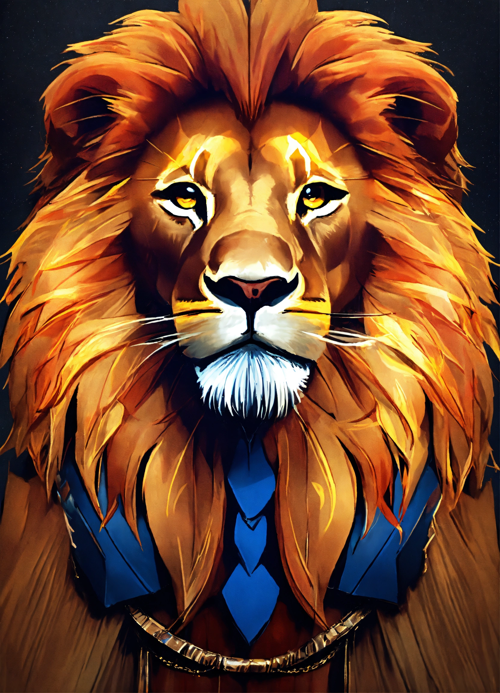 Lexica - Smart lion