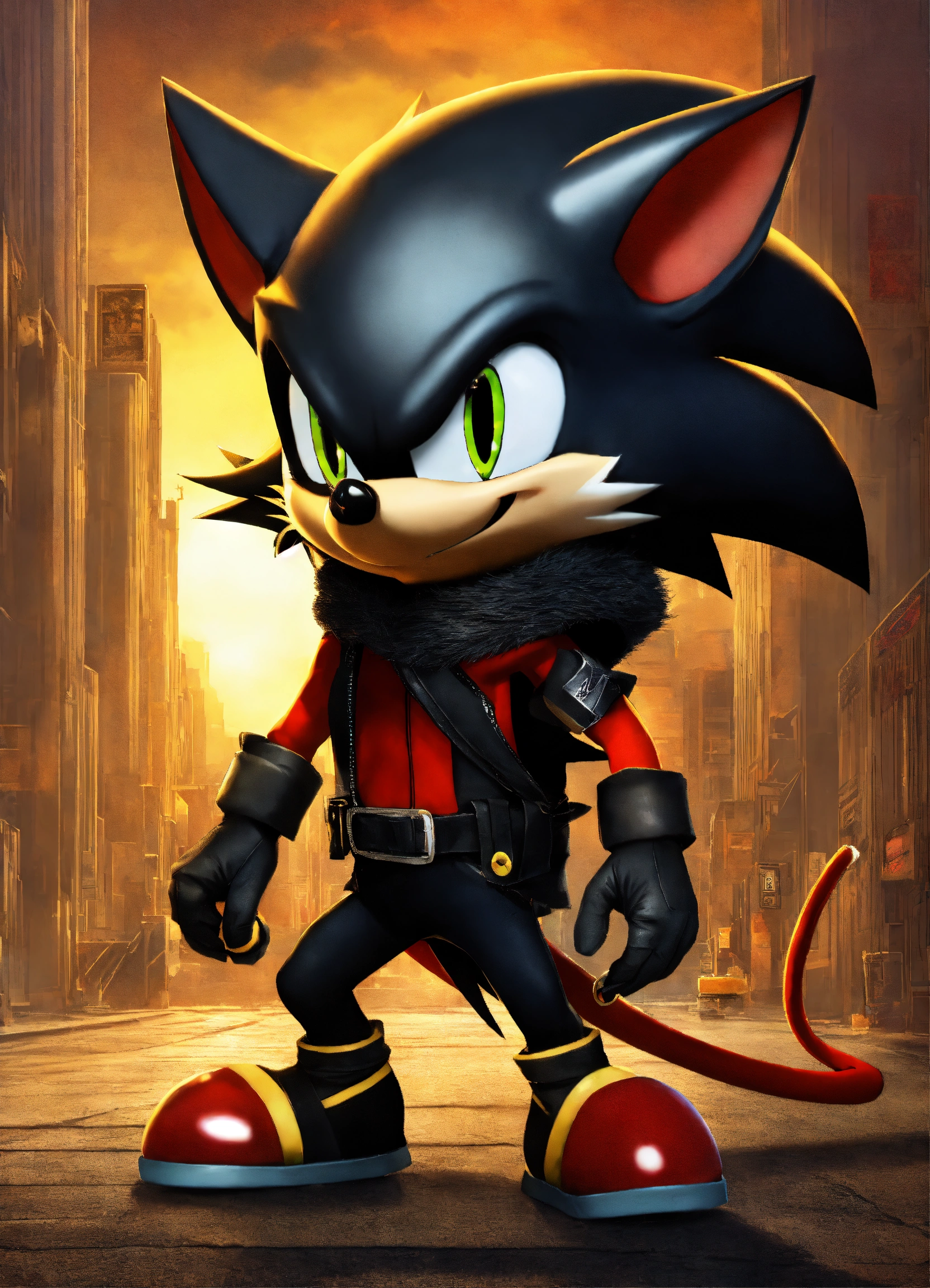 Lexica - Shadow the Hedgehog as a rat