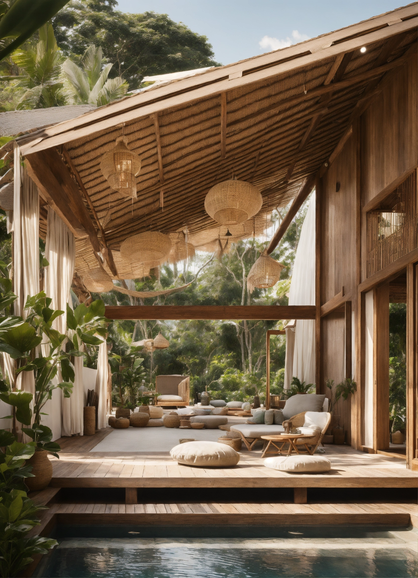 Lexica - A boho house inspired in balinese architecture in the middle ...