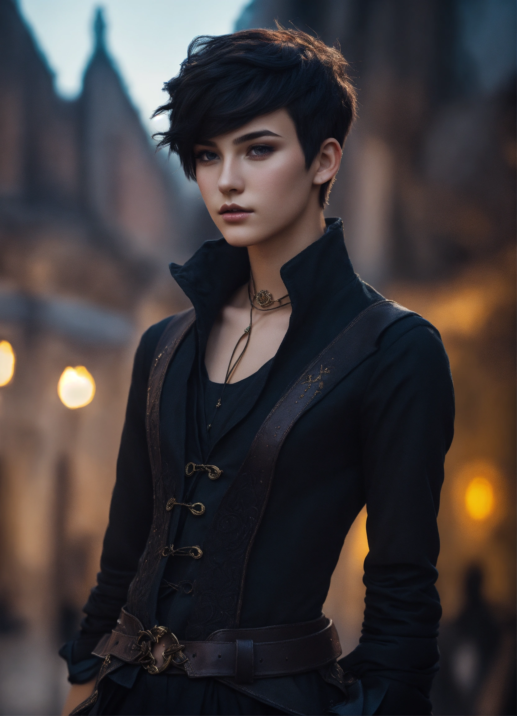 Lexica A Slender 16 Year Old Genderqueer Male Rogue From A Fantasy