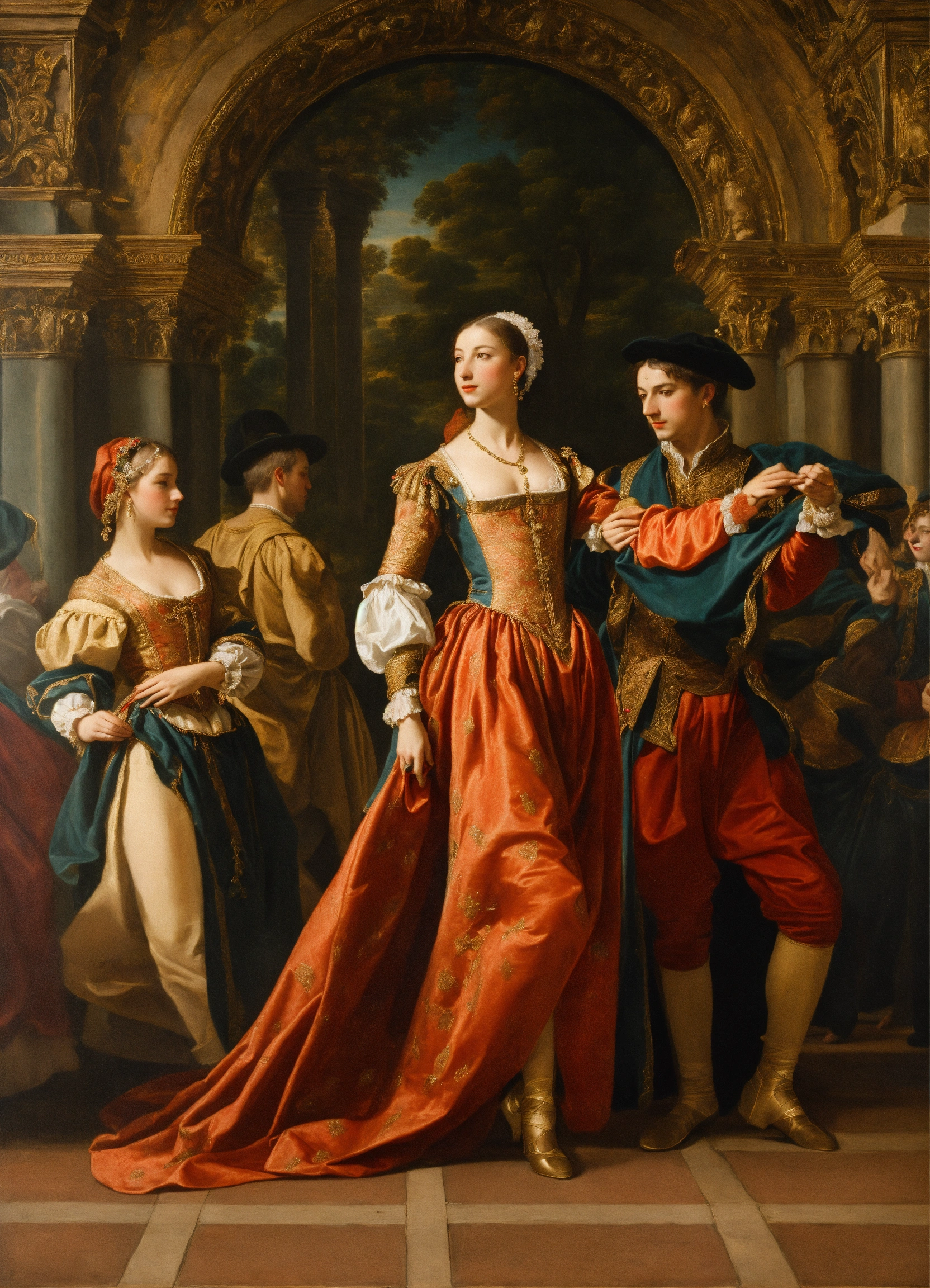 Lexica - Dance of Renaissance with dancers