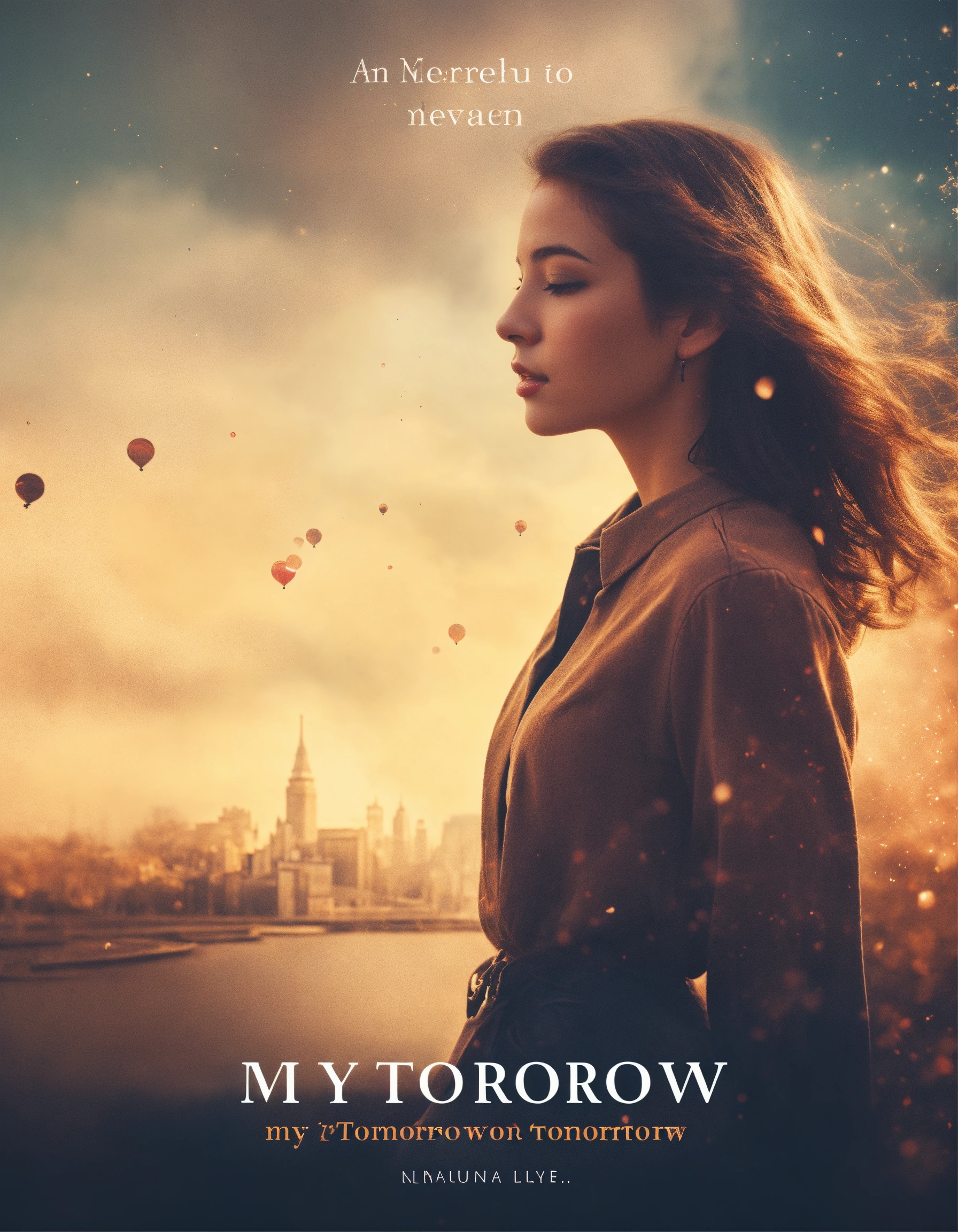 Lexica - Create a captivating memoir book cover with the title My ...