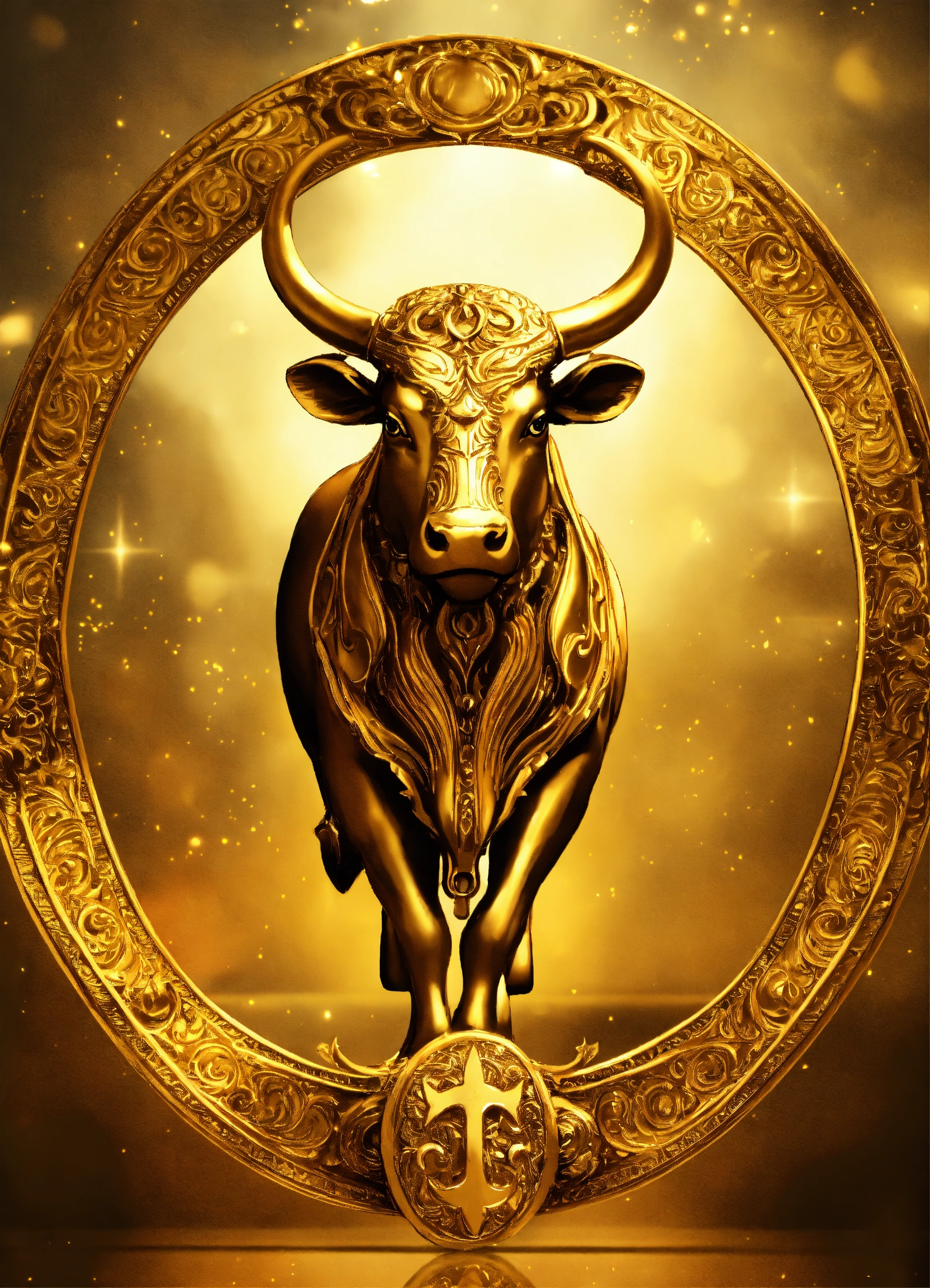 Lexica - Taurus SIGN IN GOLDEN COLOR