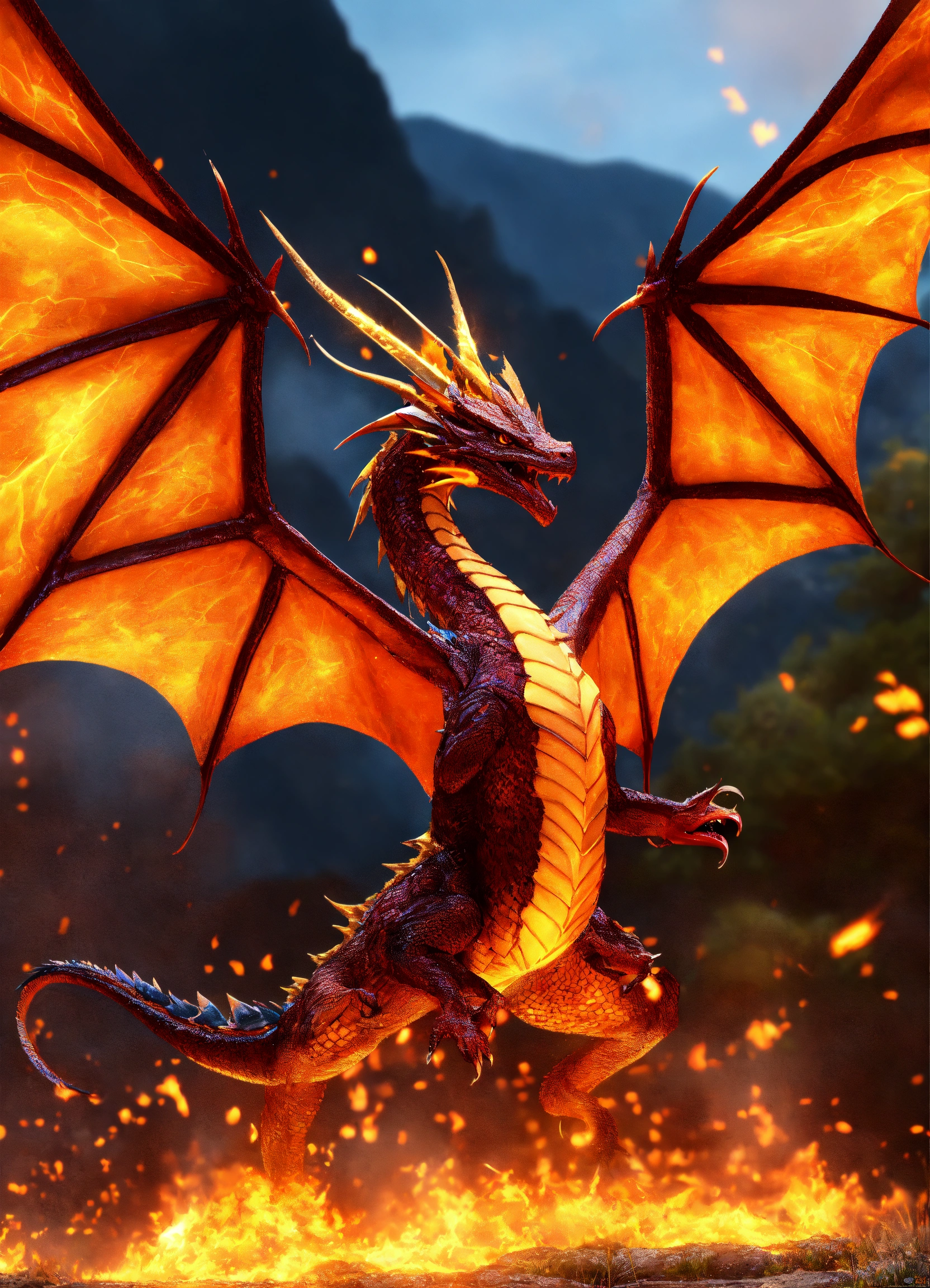 Lexica - Emberwing Dragon Description The Emberwing Dragon is a ...