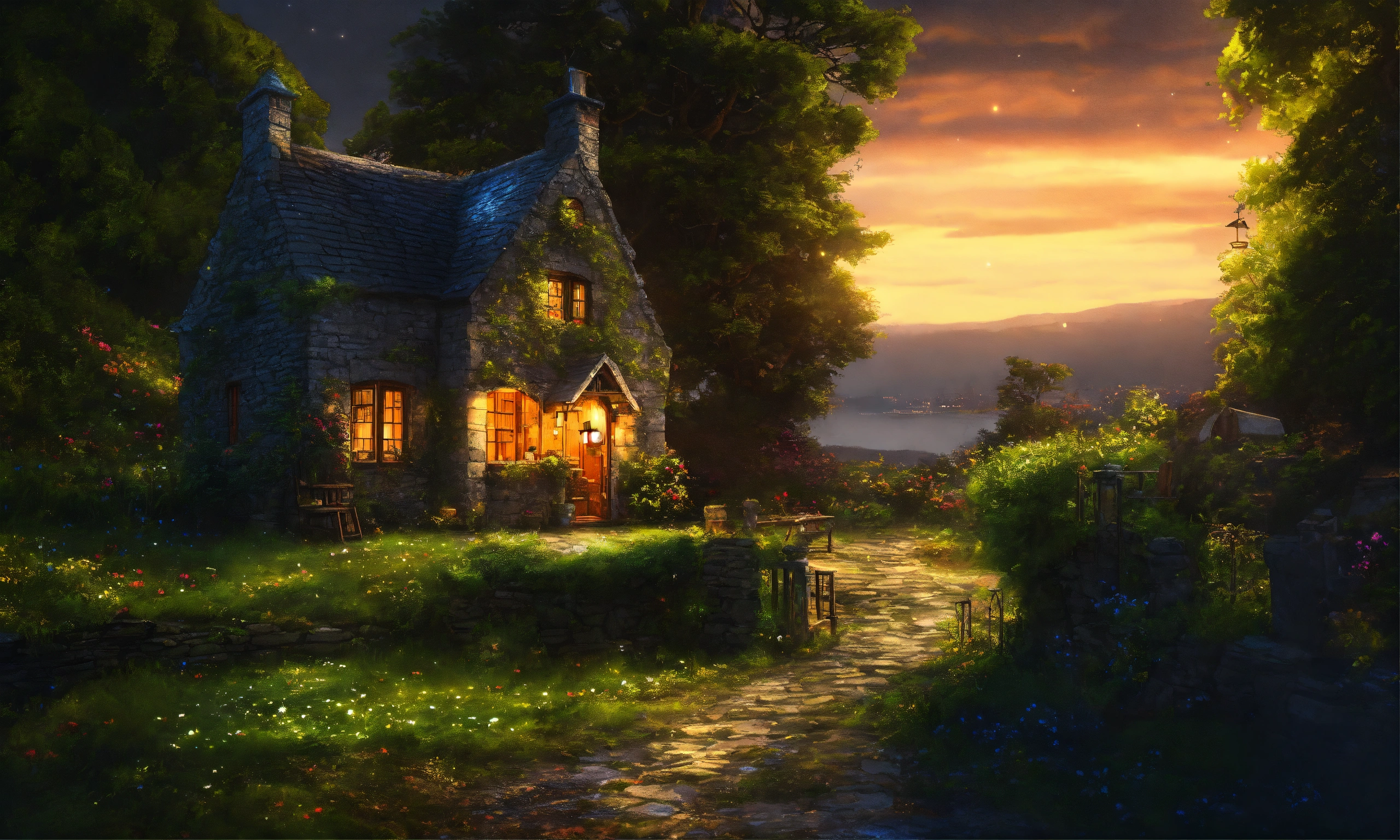 Lexica - Epic shot of a Ireland, ultra detailed, ultra cozy, digital ...