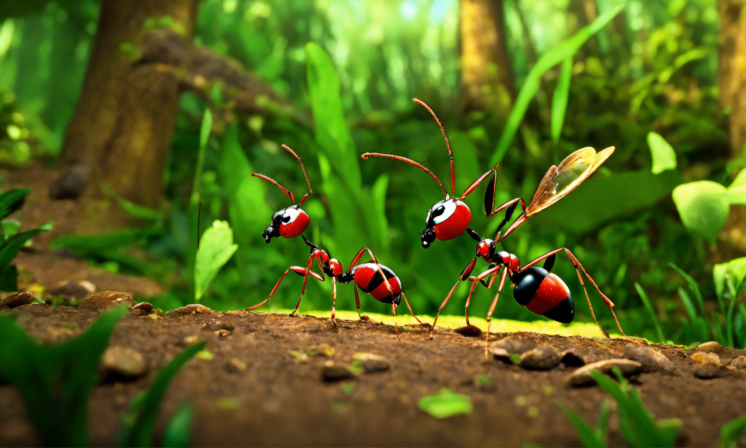 Lexica - The Great Ant Expedition Image Oliver and Andy, along with a ...