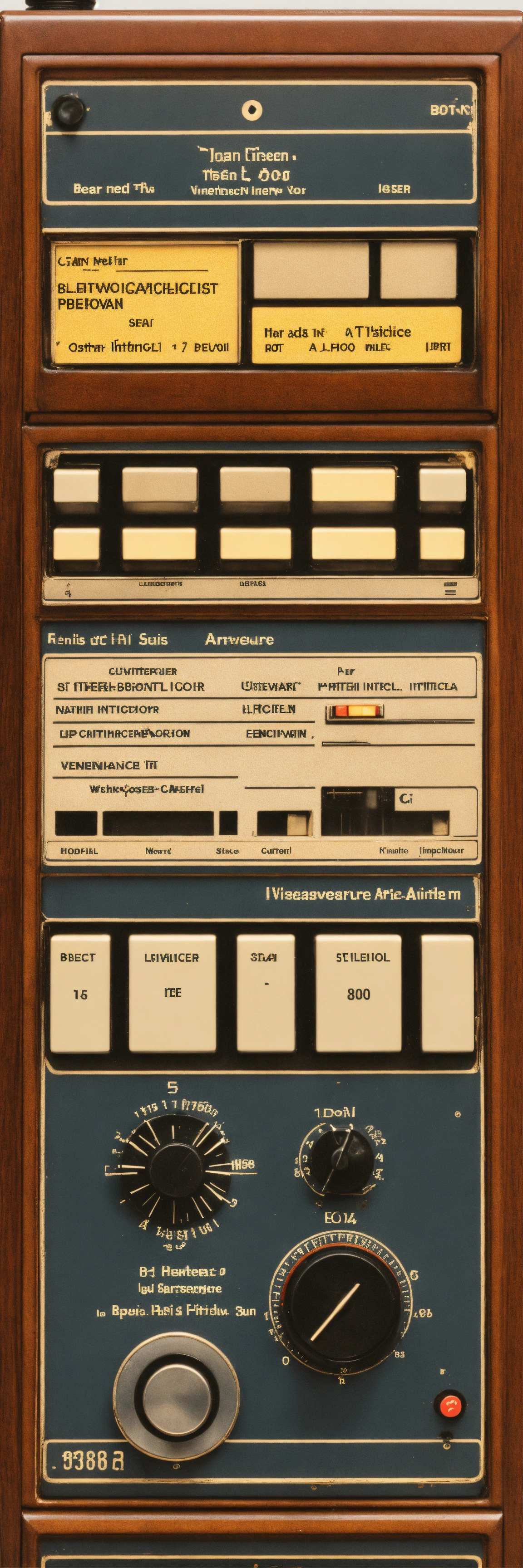 Lexica - Vintage user interface
