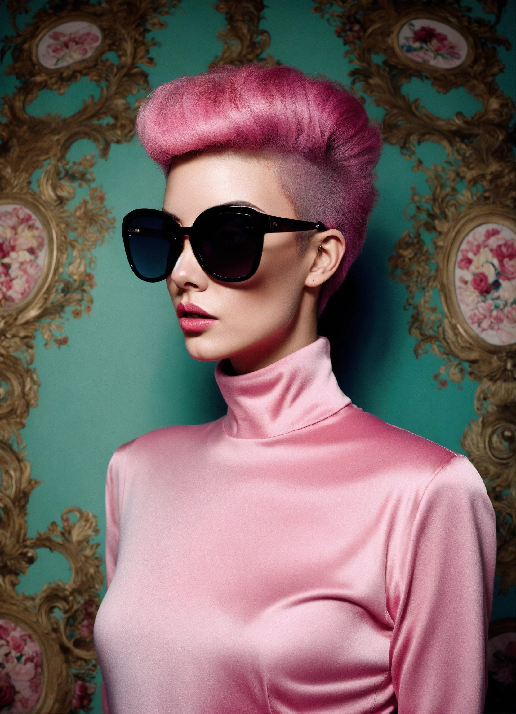 lexica-front-profile-all-body-photography-in-front-of-black-wall-a