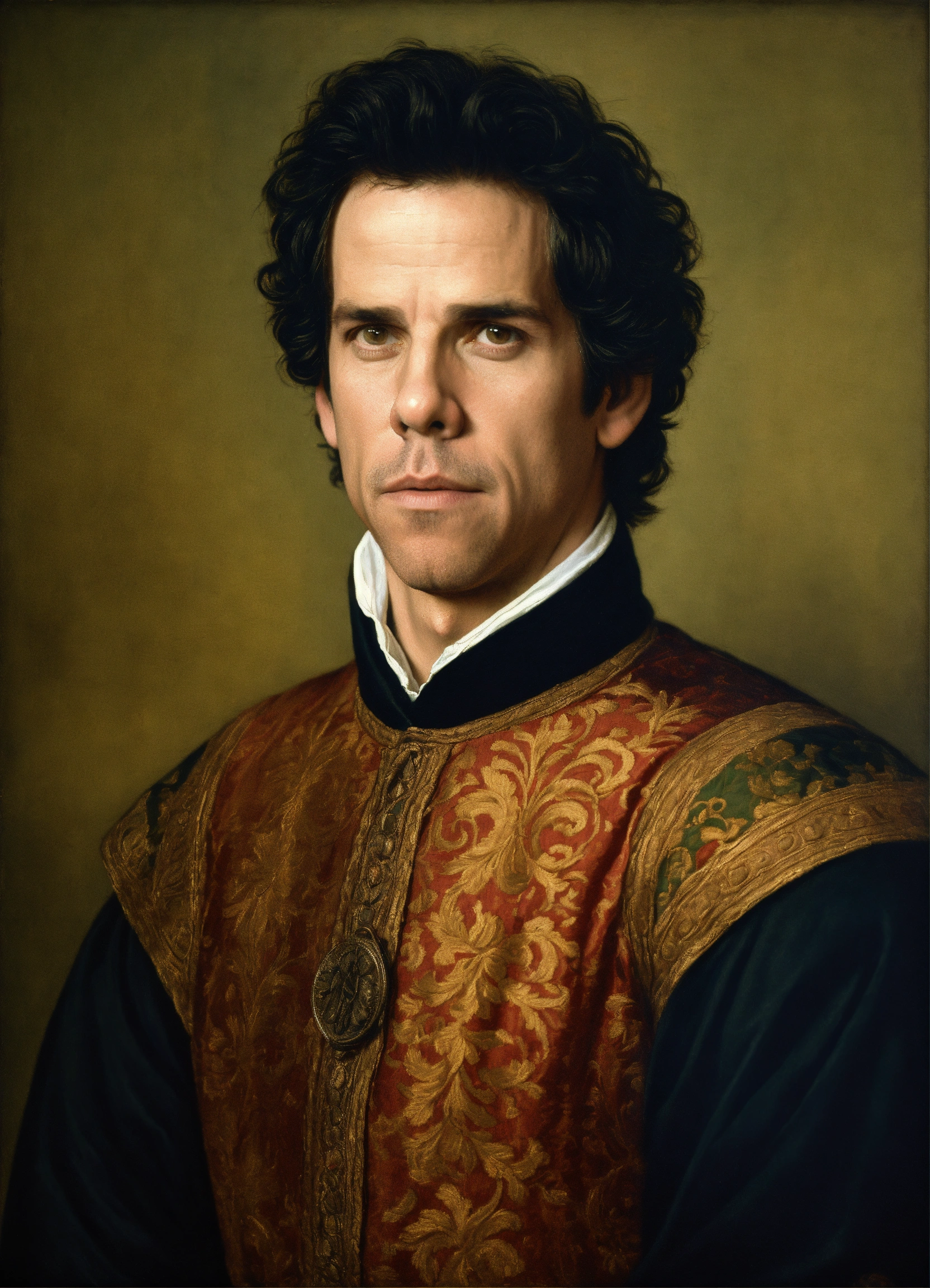 Lexica Renaissance Painting Of Ben Stiller