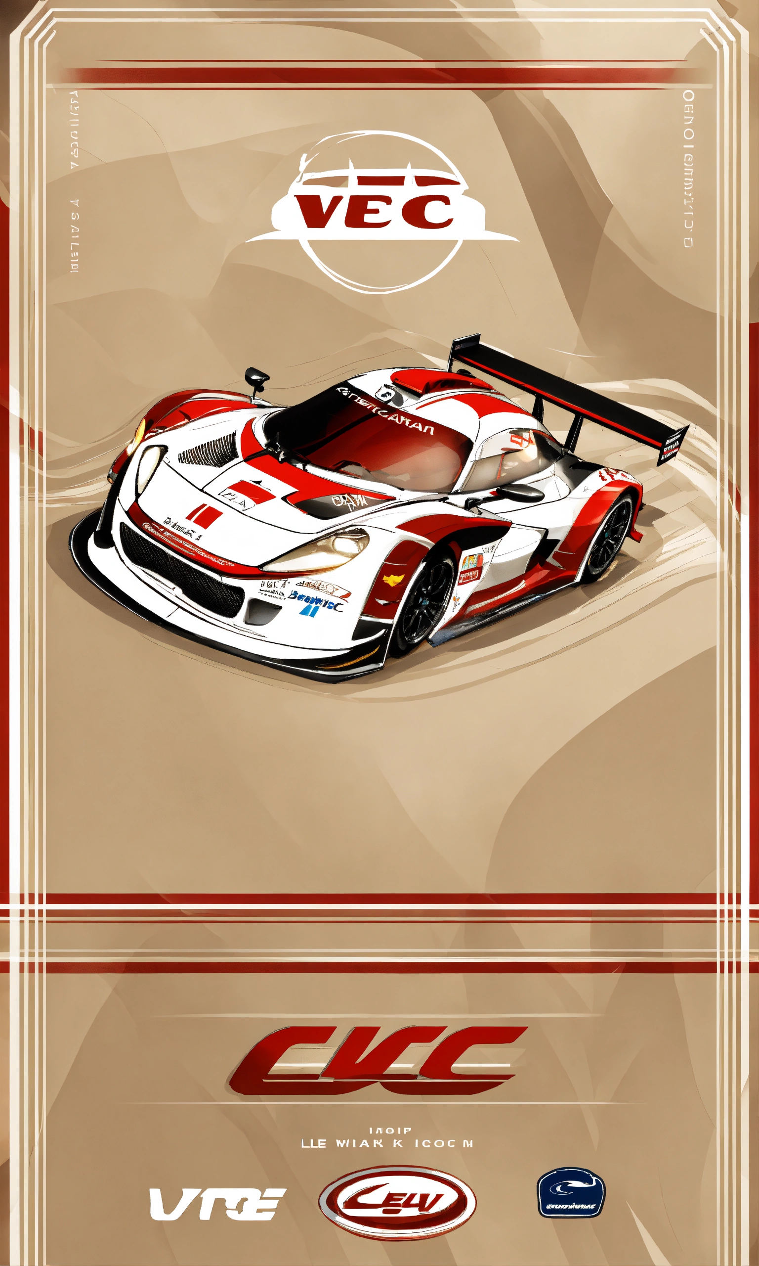 Lexica - WEC World endurance championship card VIP ID pass background ...