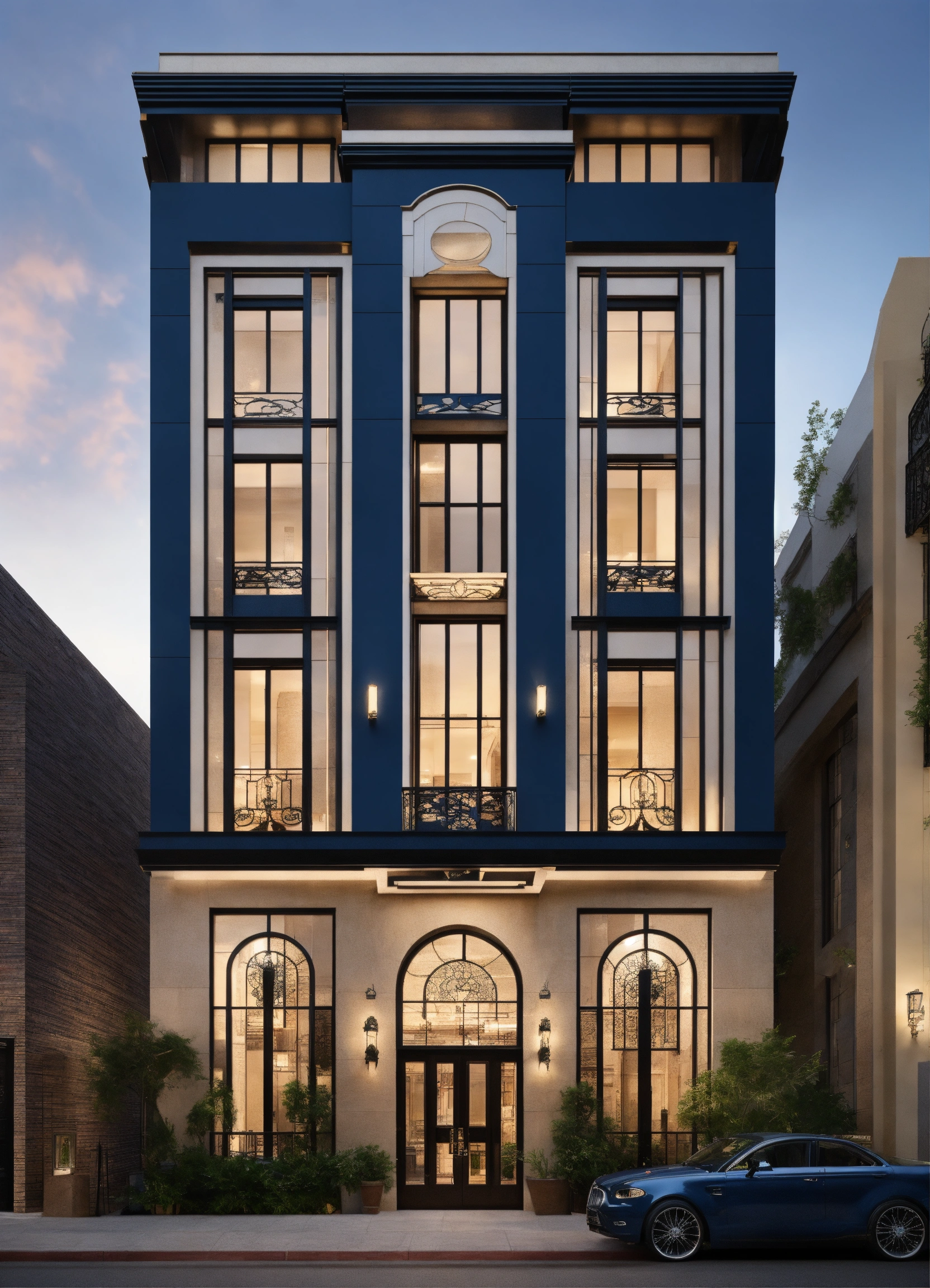 Lexica - Drawing inspiration from art deco style, this three-level ...