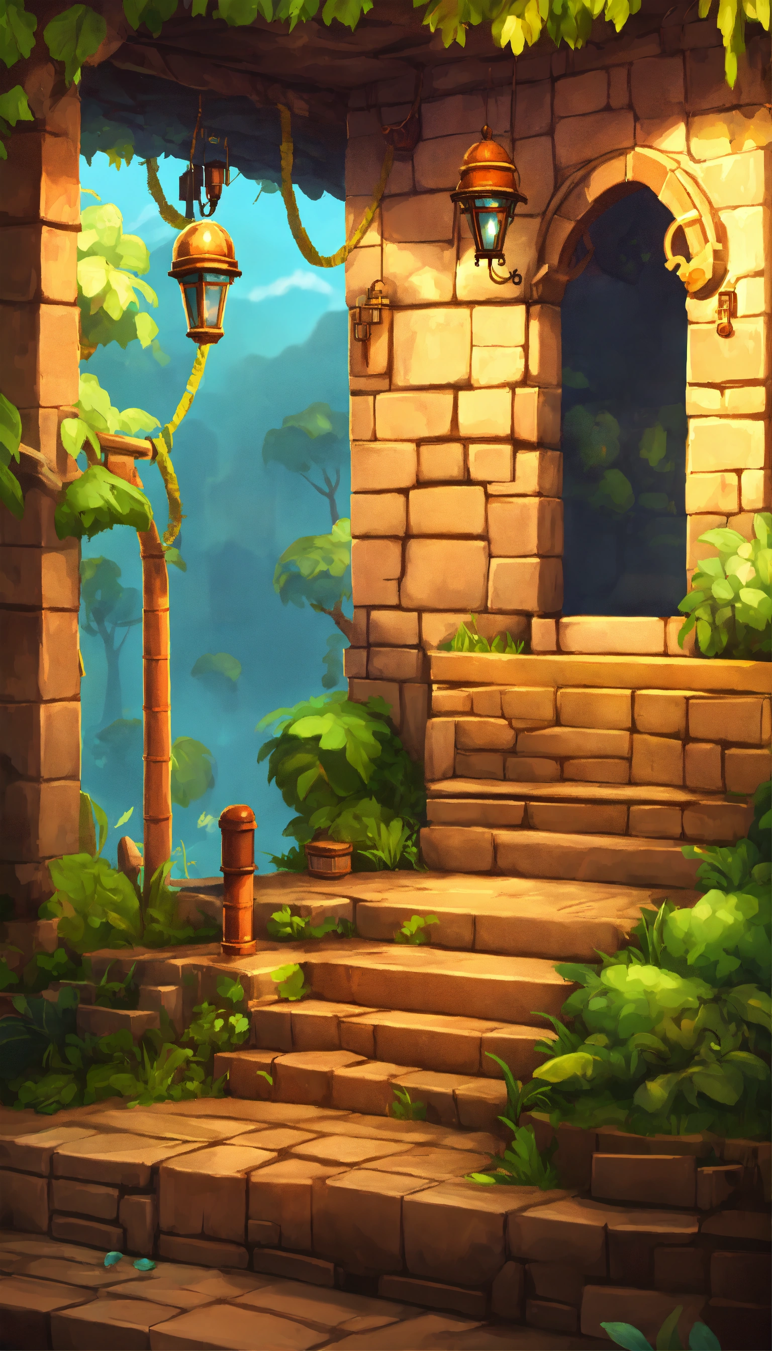 Lexica - 2D realistic platform game featuring.