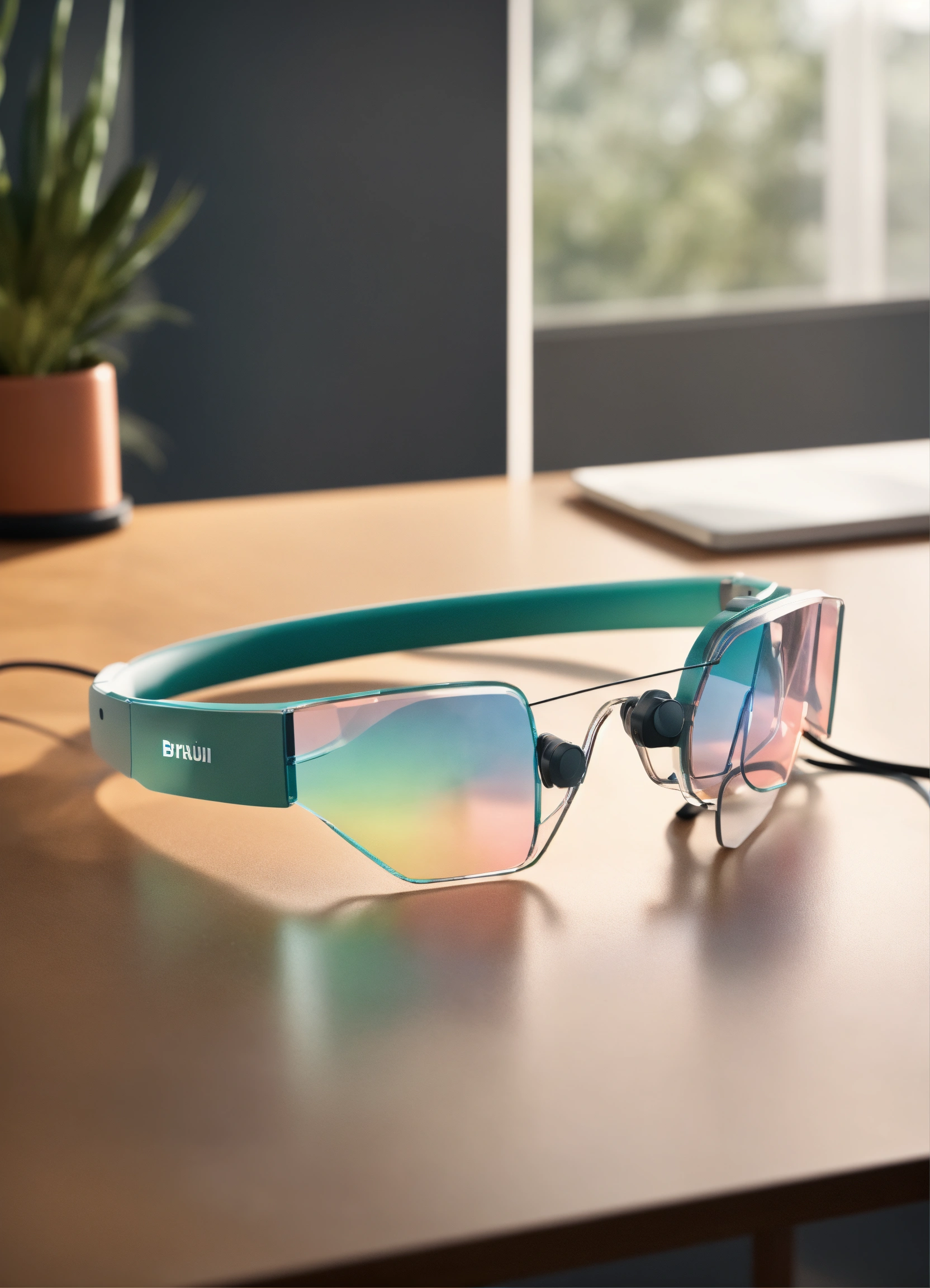 Lexica - A stunning, minimalist, thin, pastel translucent glass AR ...