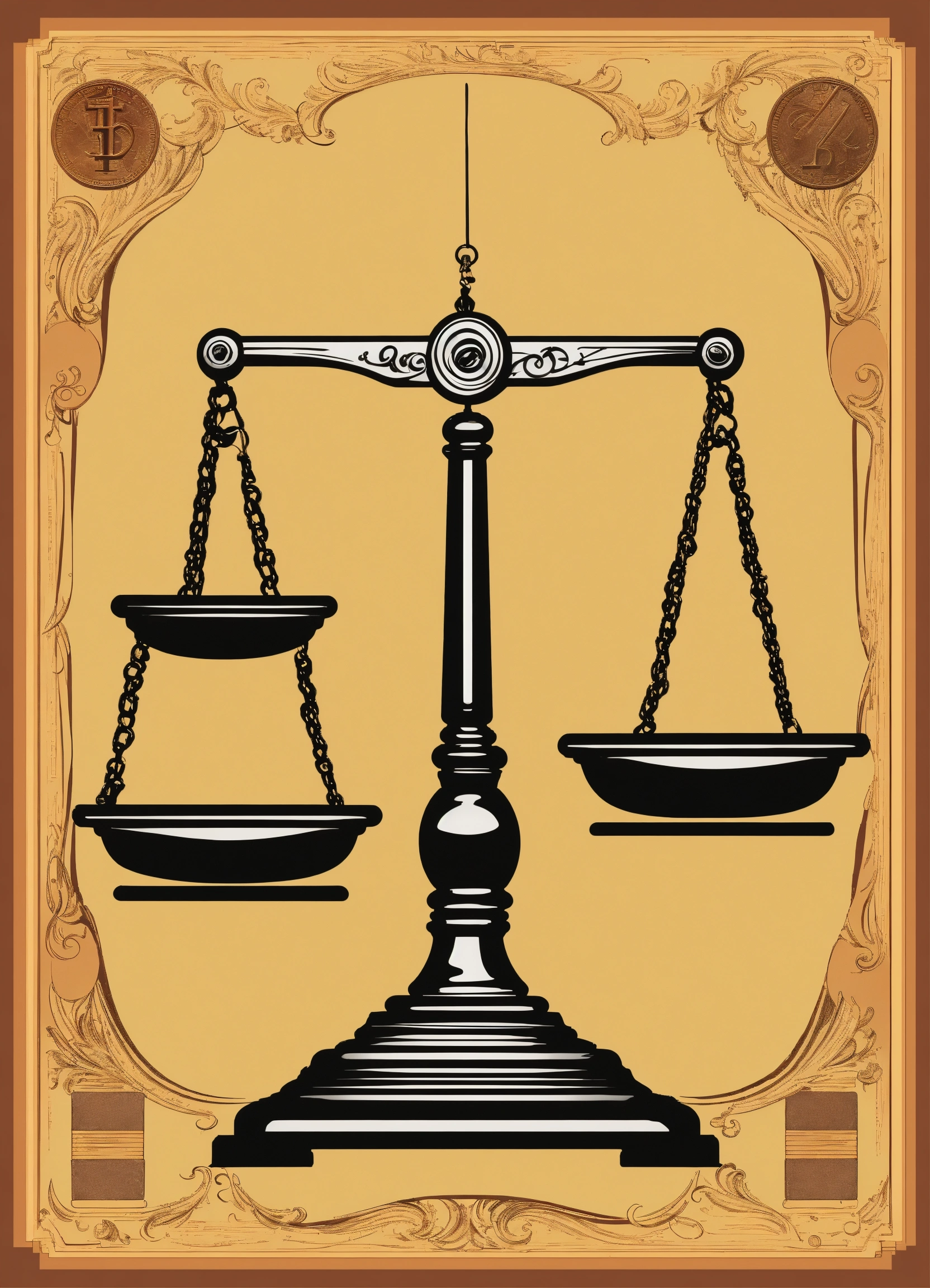 Lexica - Illustrate a classic balance scale with one side representing ...