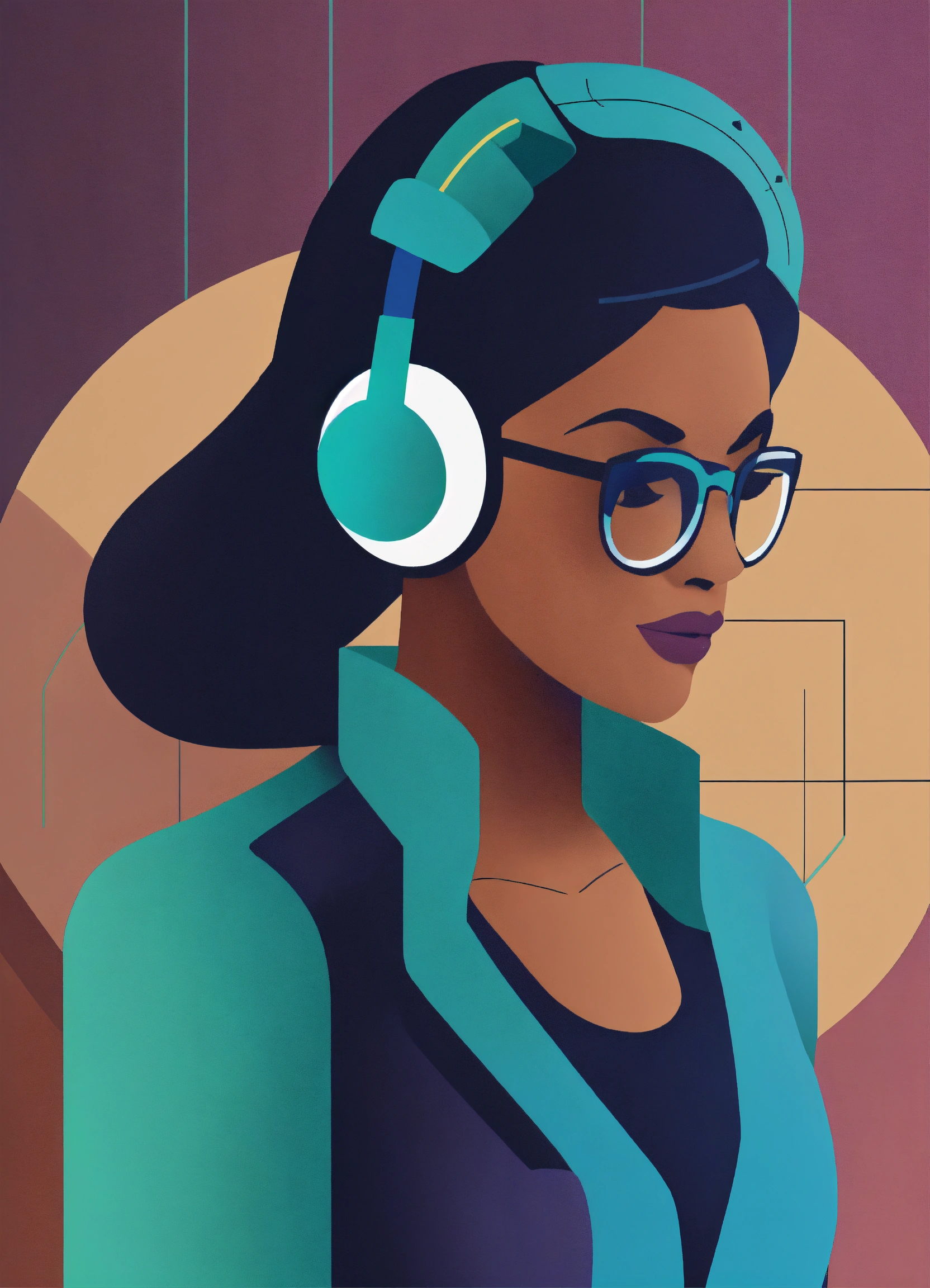 Lexica - A vector icon that represents a tech professional woman ...