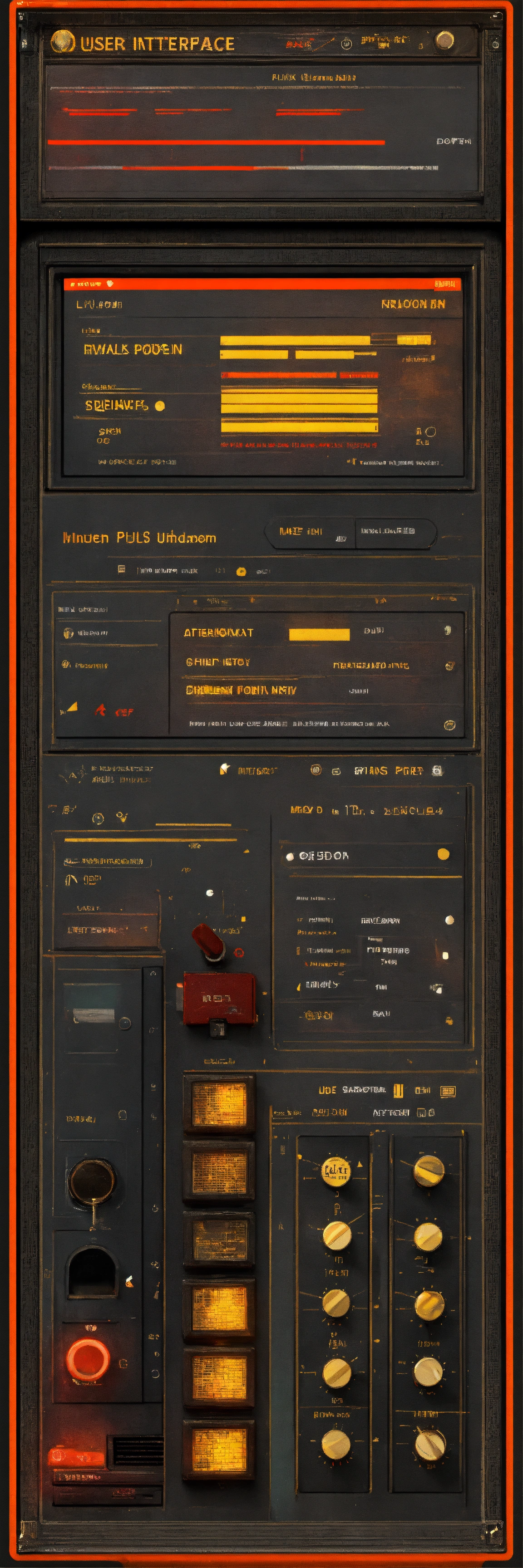 Lexica - Punk user interface