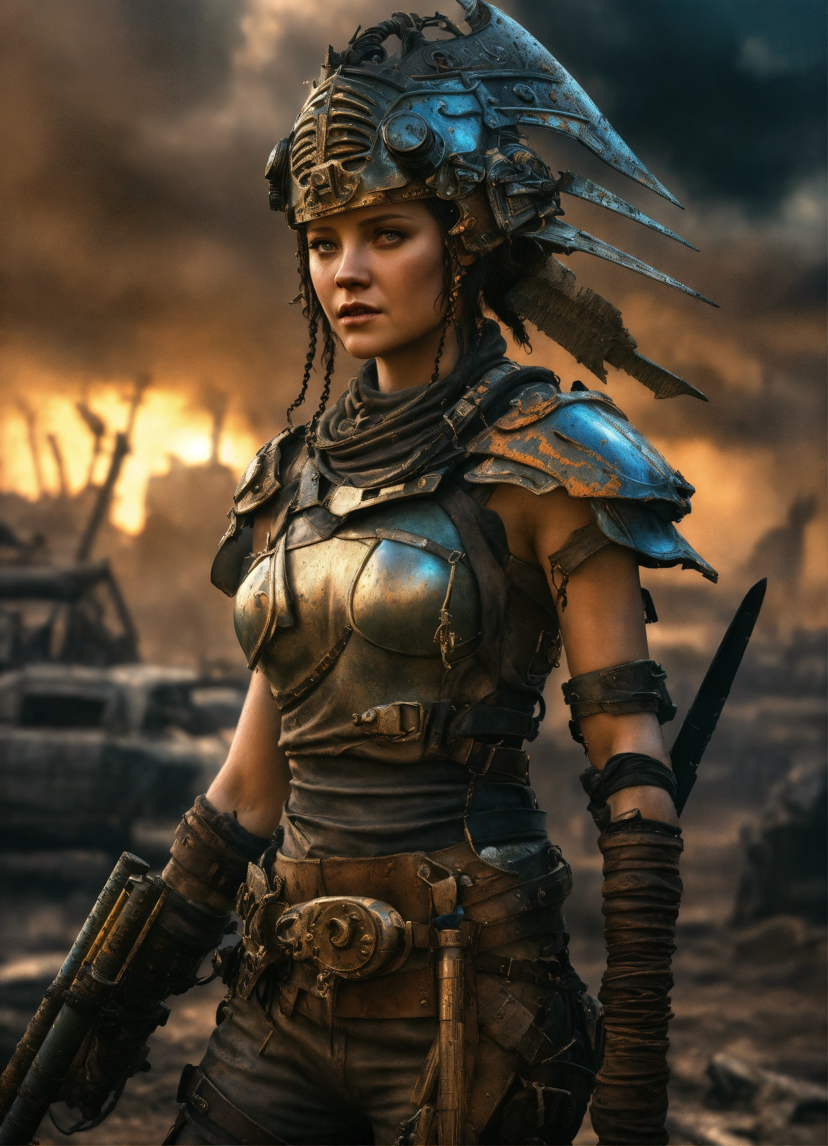 Lexica - ((Badass Warrior Princess)) Post-apocalyptic wasteland in 1930 ...