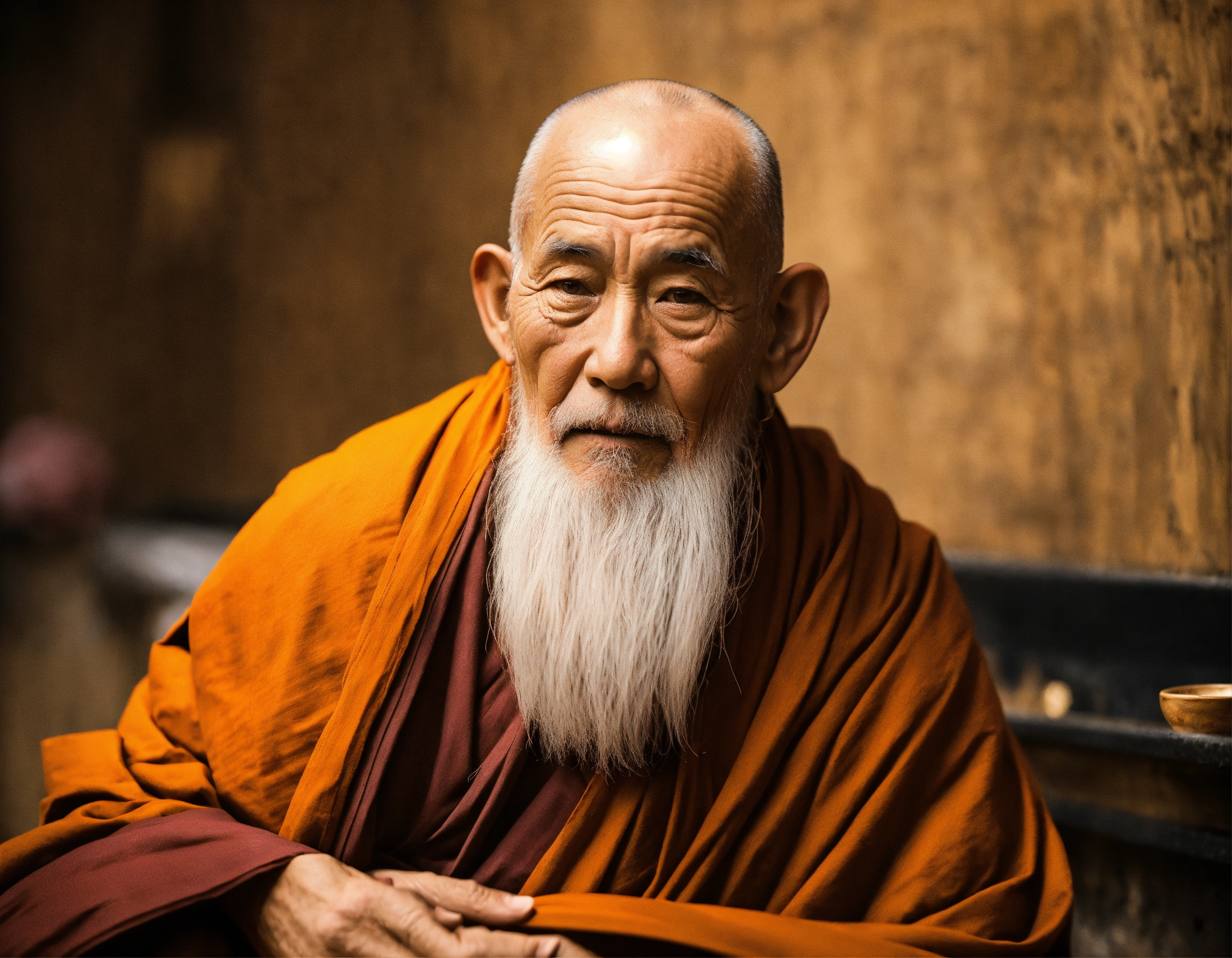 Lexica - Old wise and compassionate monk