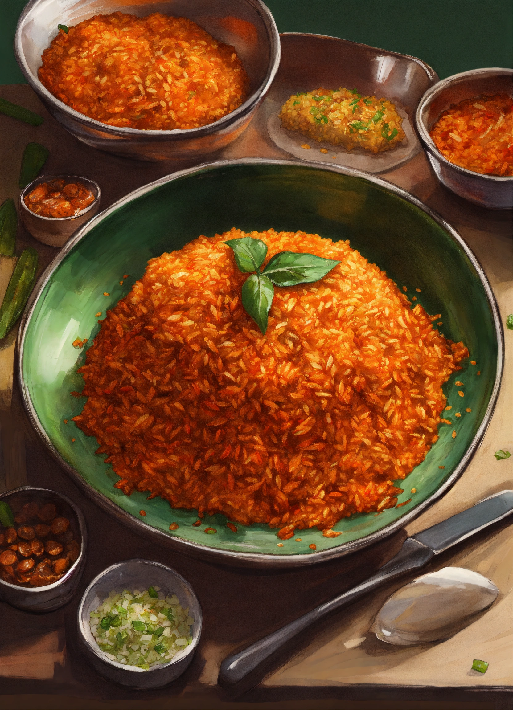 Lexica Sketching of jollof rice