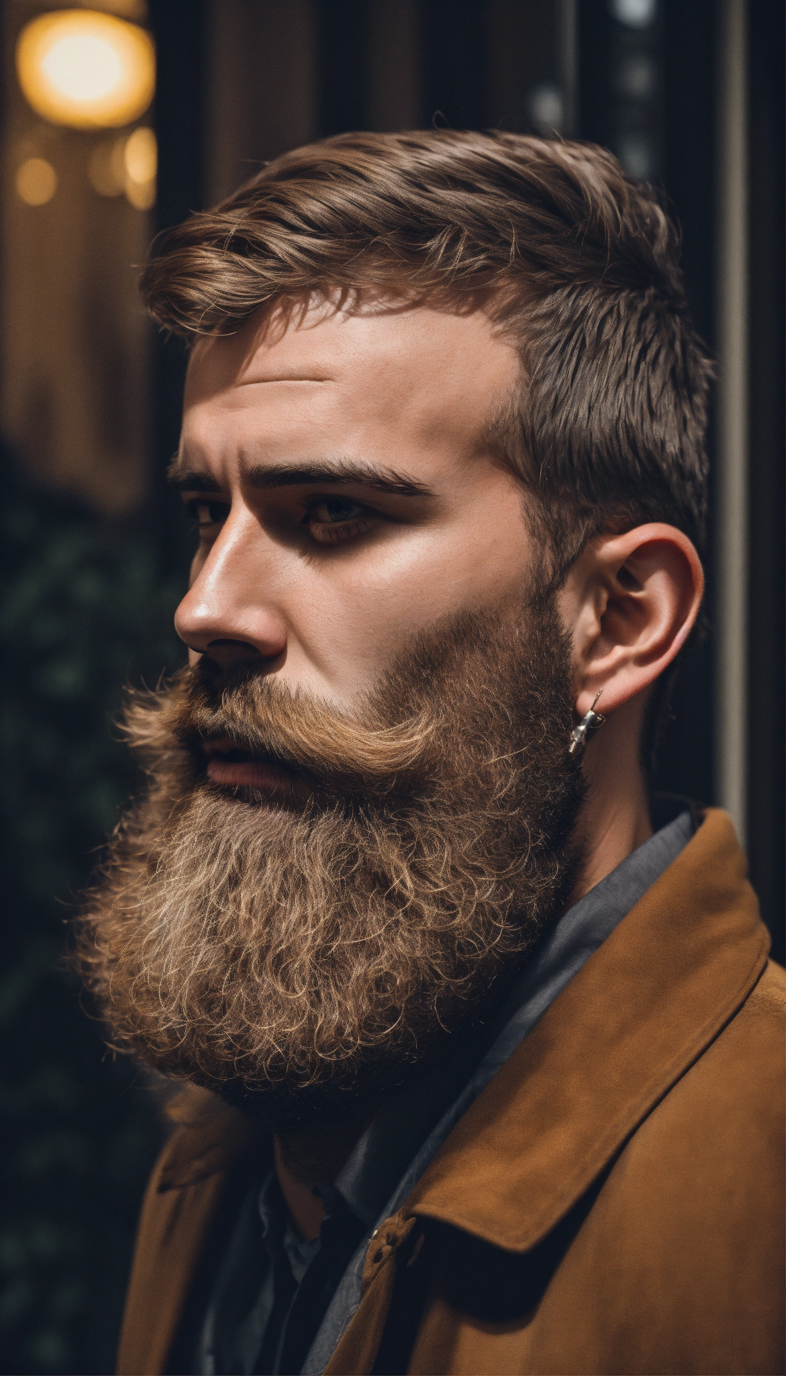 Lexica - 5 o'clock shadow beard