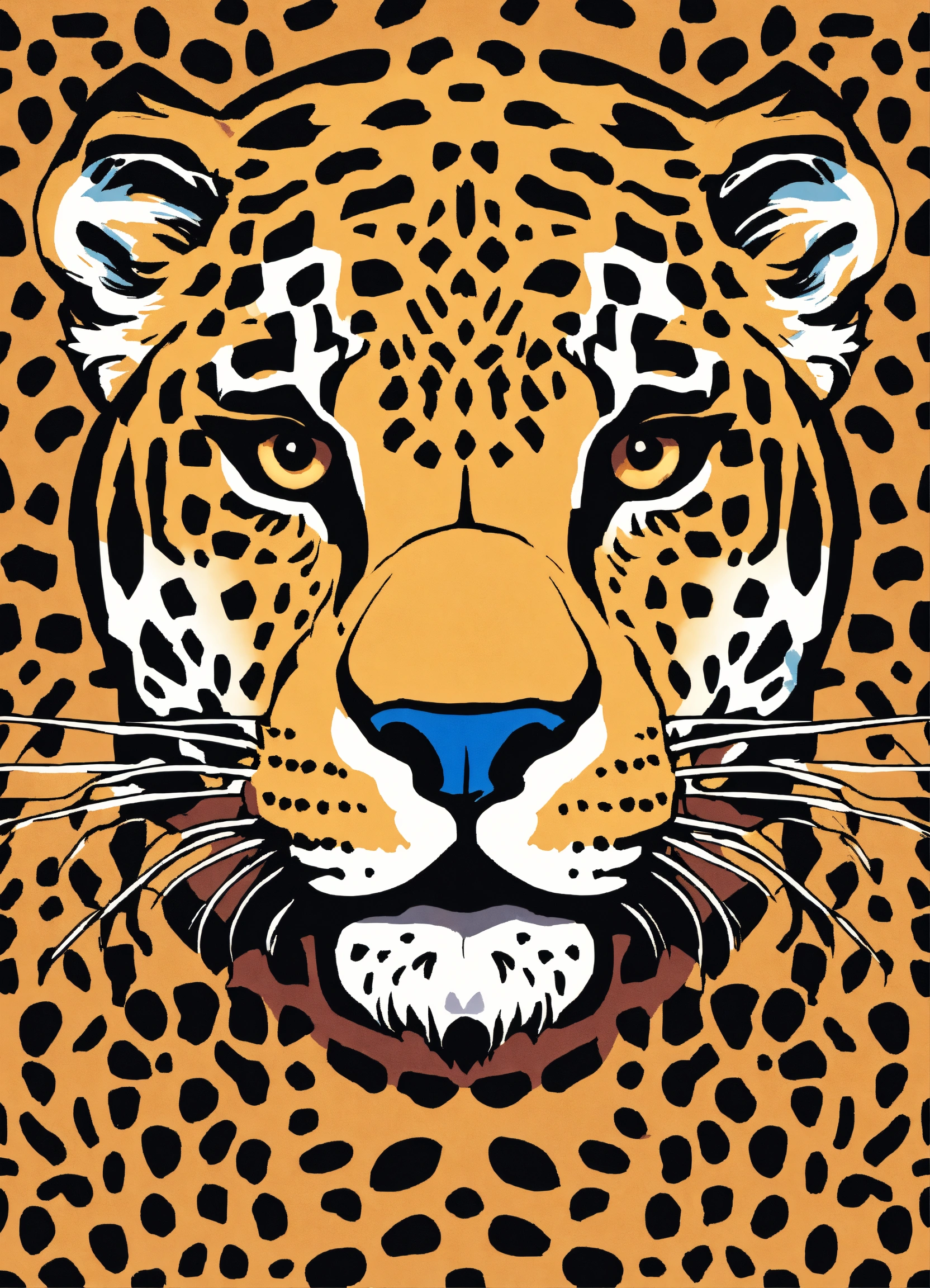 Lexica - A jaguar pattern, future style