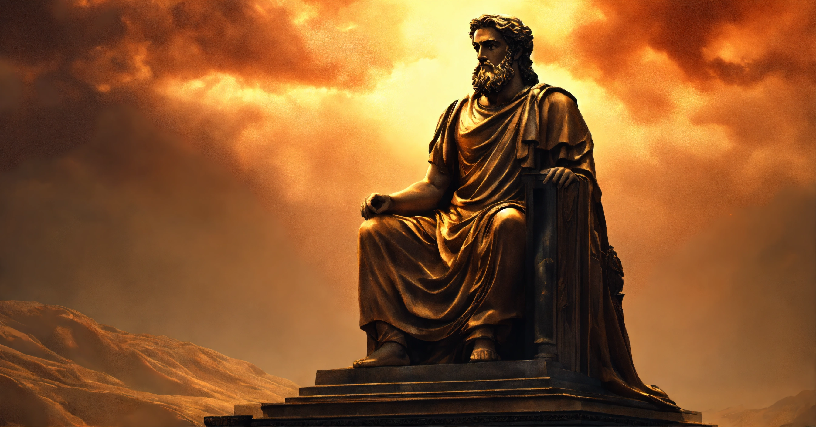 Lexica Stoic statue, simple understanding, revelation, new learning