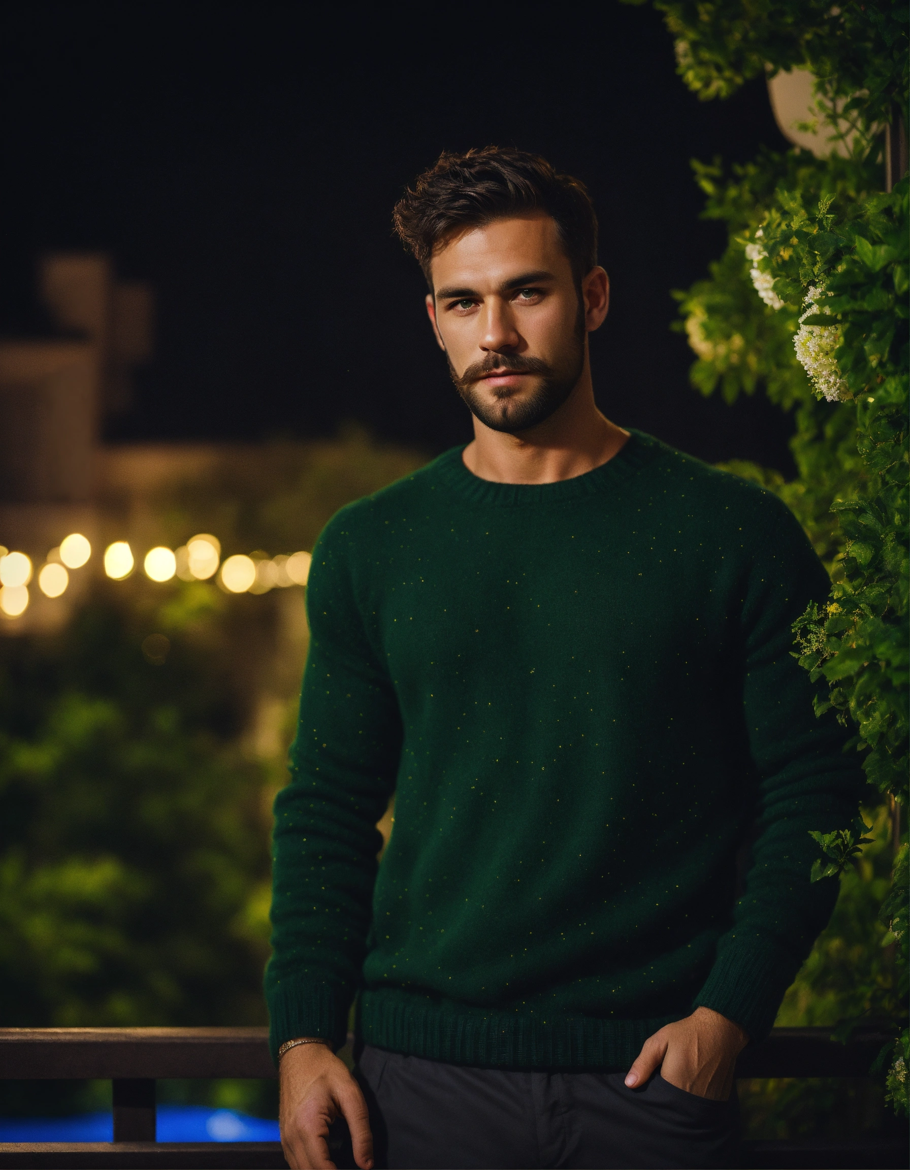 Lexica - A handsome broad-shouldered brutal man with short dark hair ...