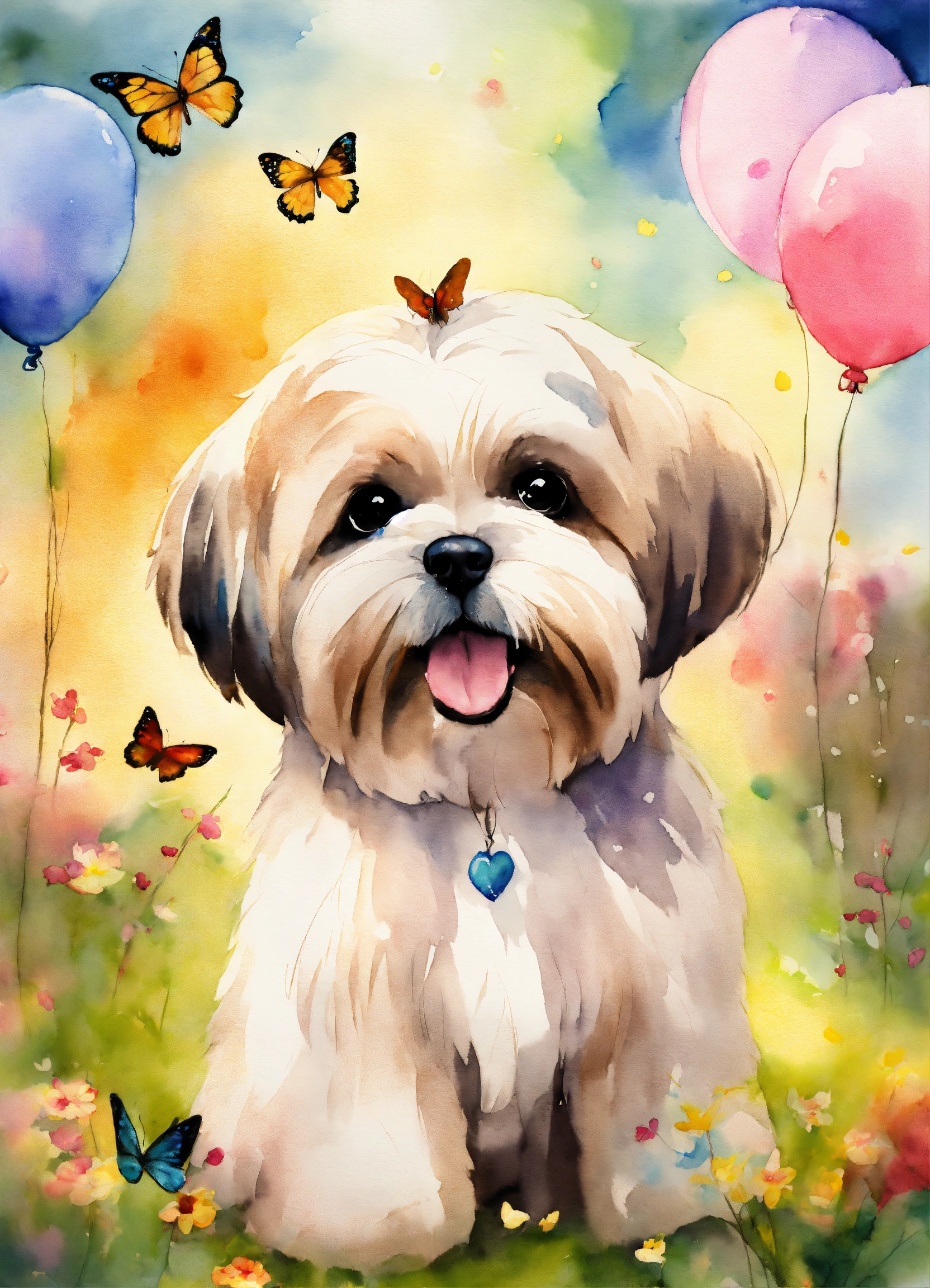 Happy birthday hot sale lhasa apso