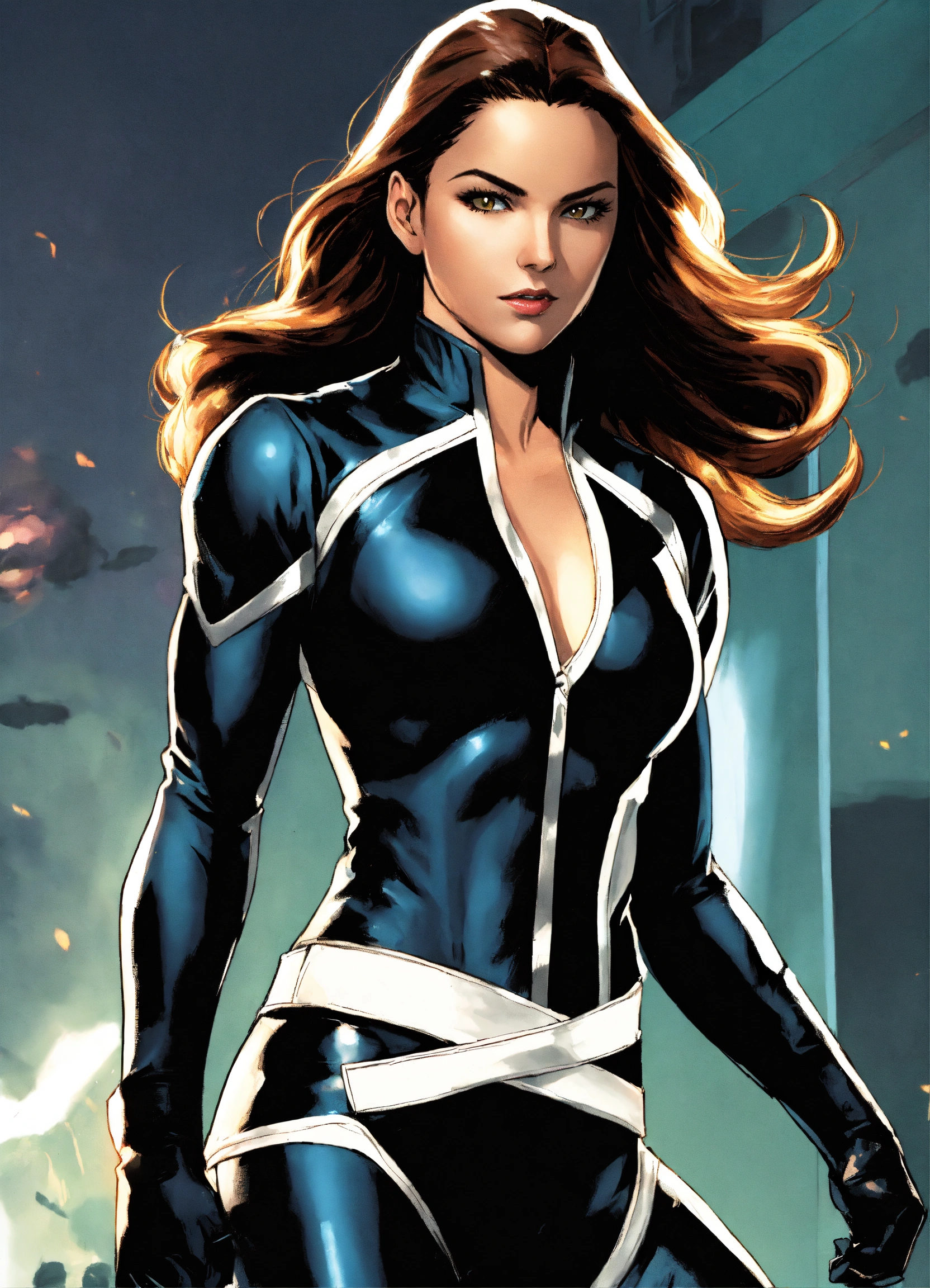 Lexica - Female X-Men Shadowcat wearing metal white and black martial ...