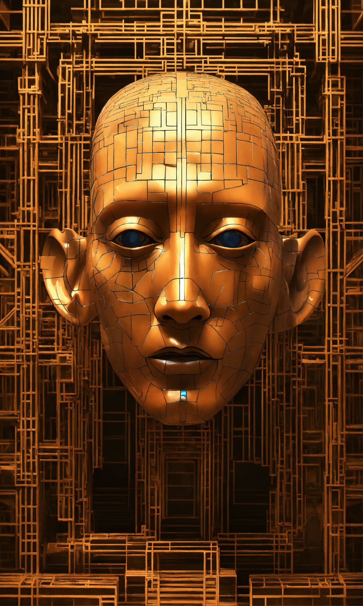 Lexica - Face Taoist christian monk tesseract hypercube fractal monk ...