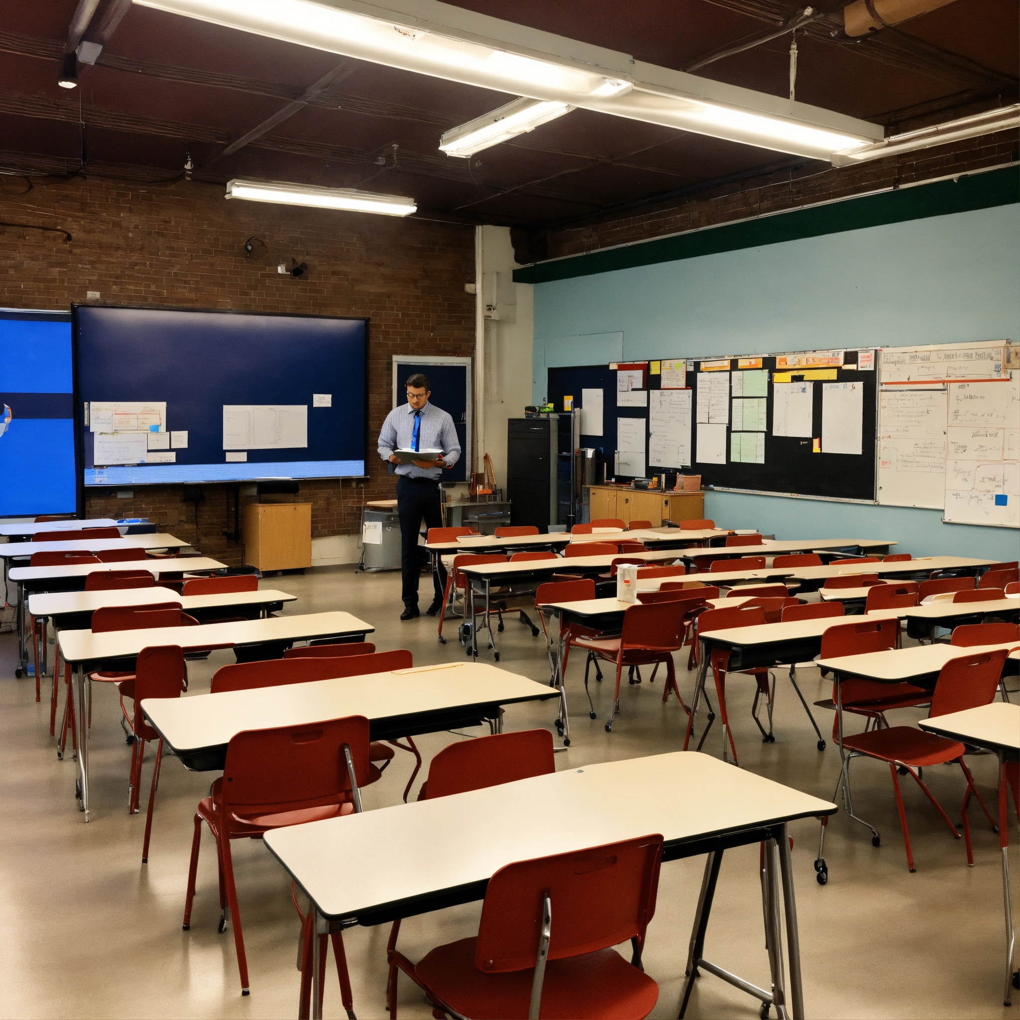 Lexica - A photo of a professional training course. The course is being ...