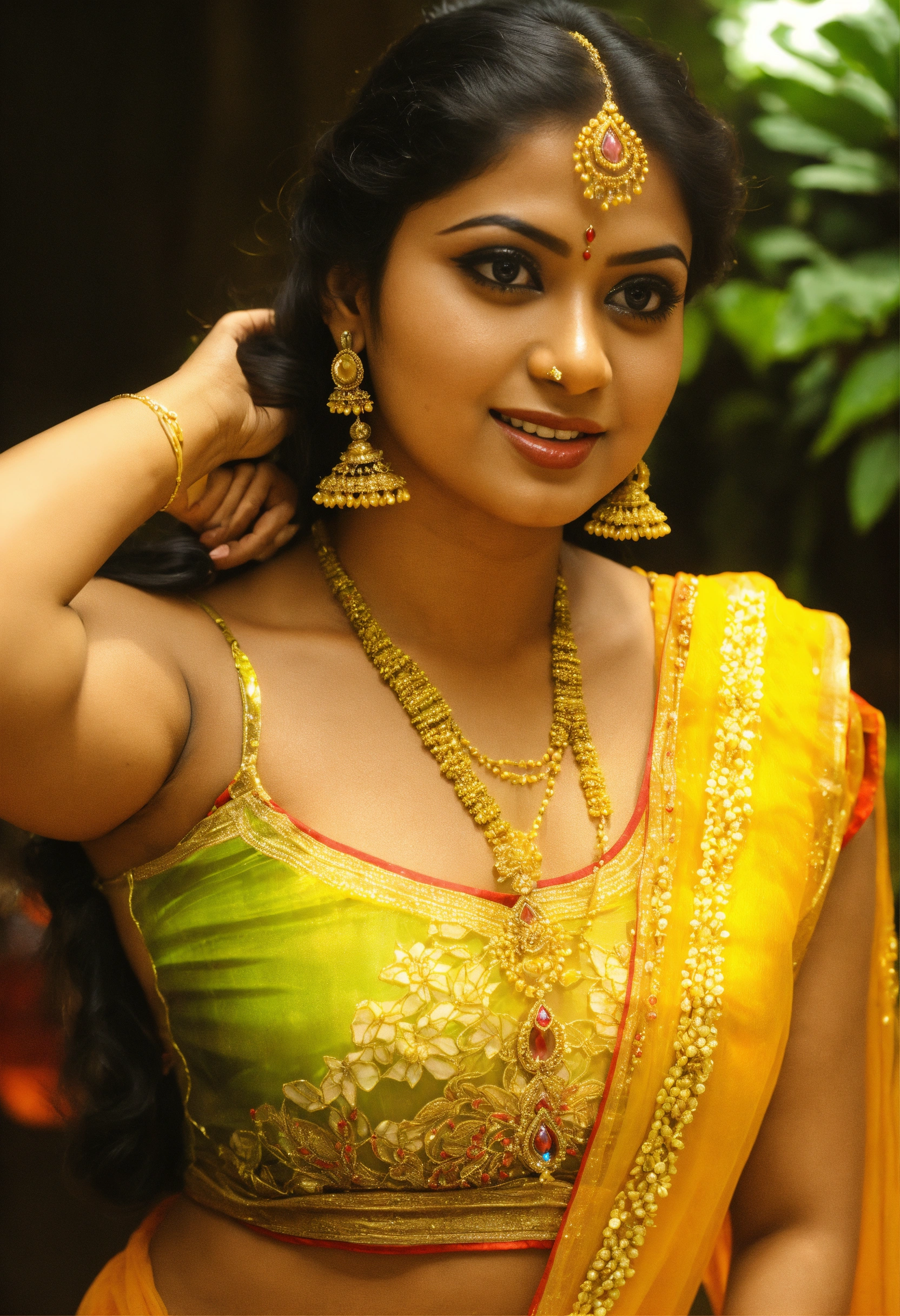 Lexica - Mallu actress and aunties hot transparent apsara dress