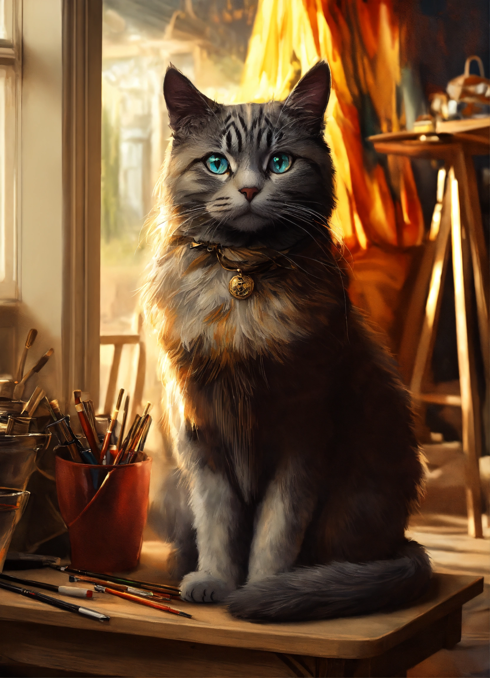 Lexica - The cat that is Artist