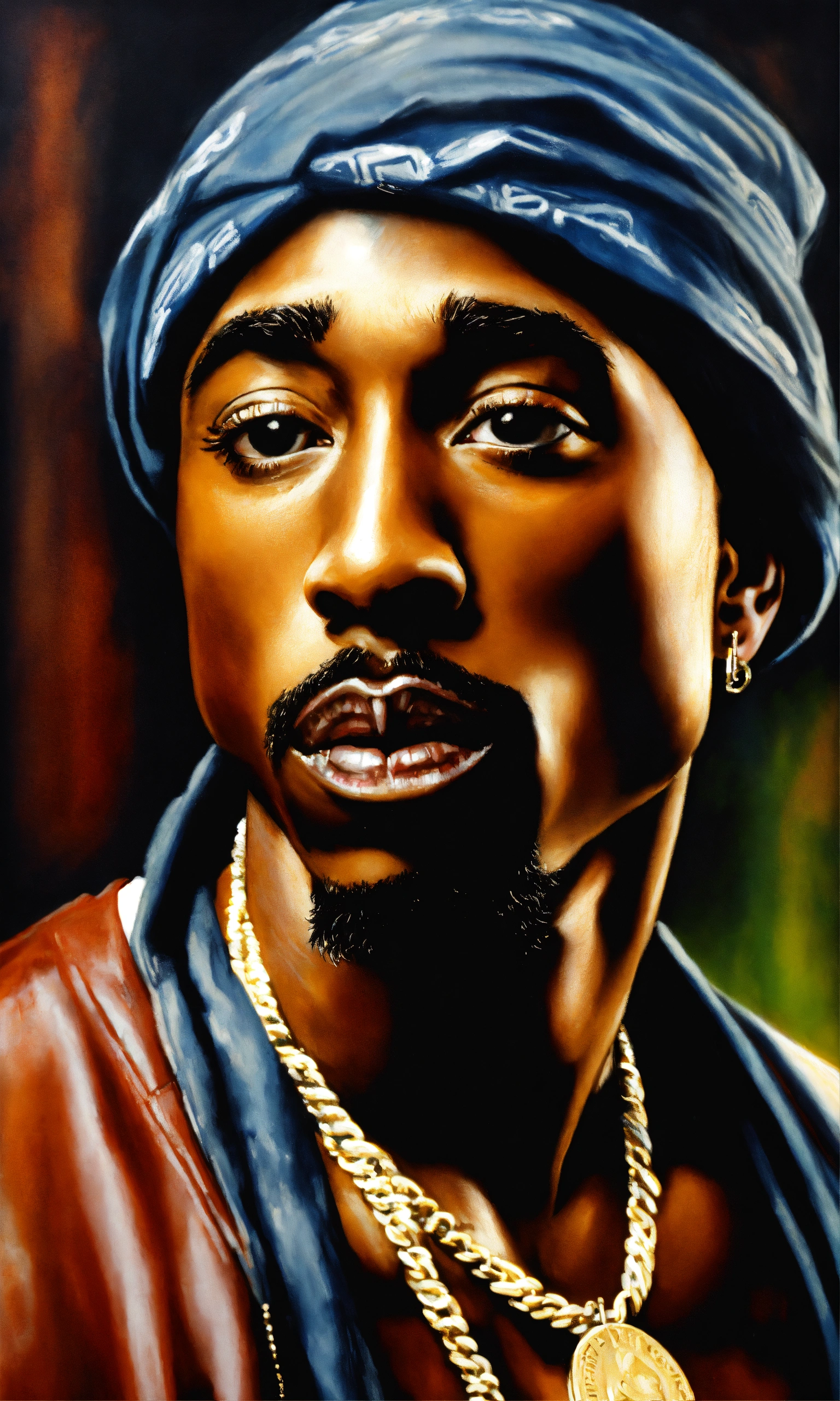 Lexica - 2pac ultra realistic portrait, high definition, 8k, vibrant color