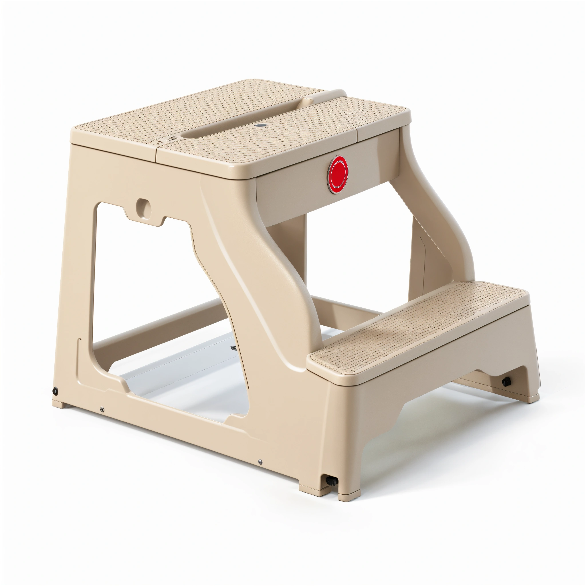 Lexica - Designed by dieter rams, STEP STOOL, plastic , cinema 4d