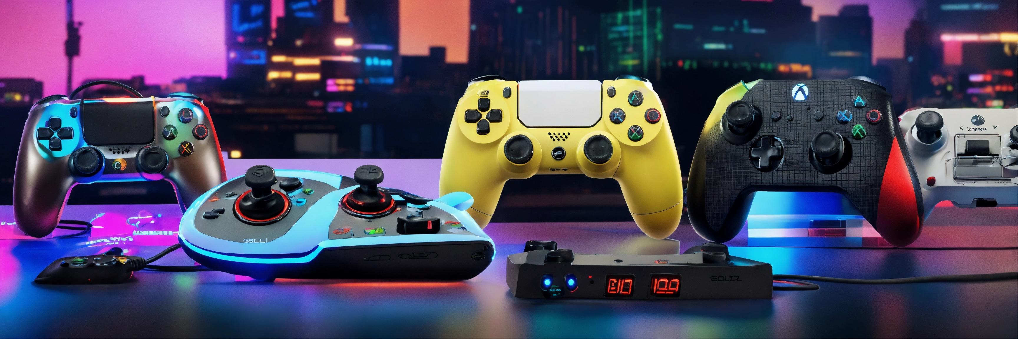Lexica - Various controllers from different generations side by side ...