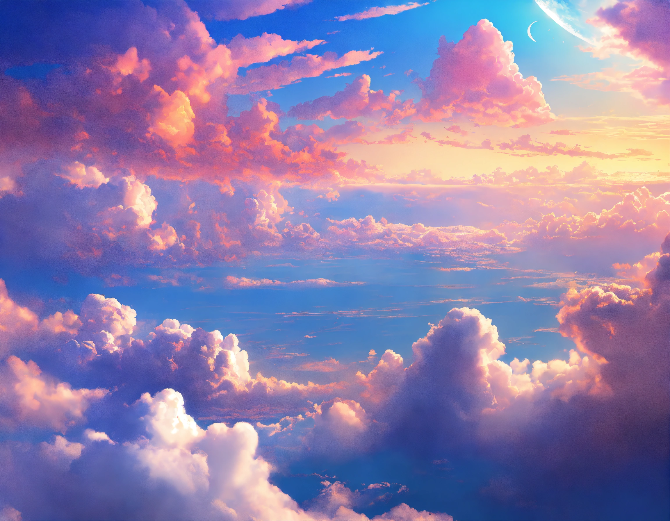 Lexica - Satellite item , plain blue sky background and beautiful ...