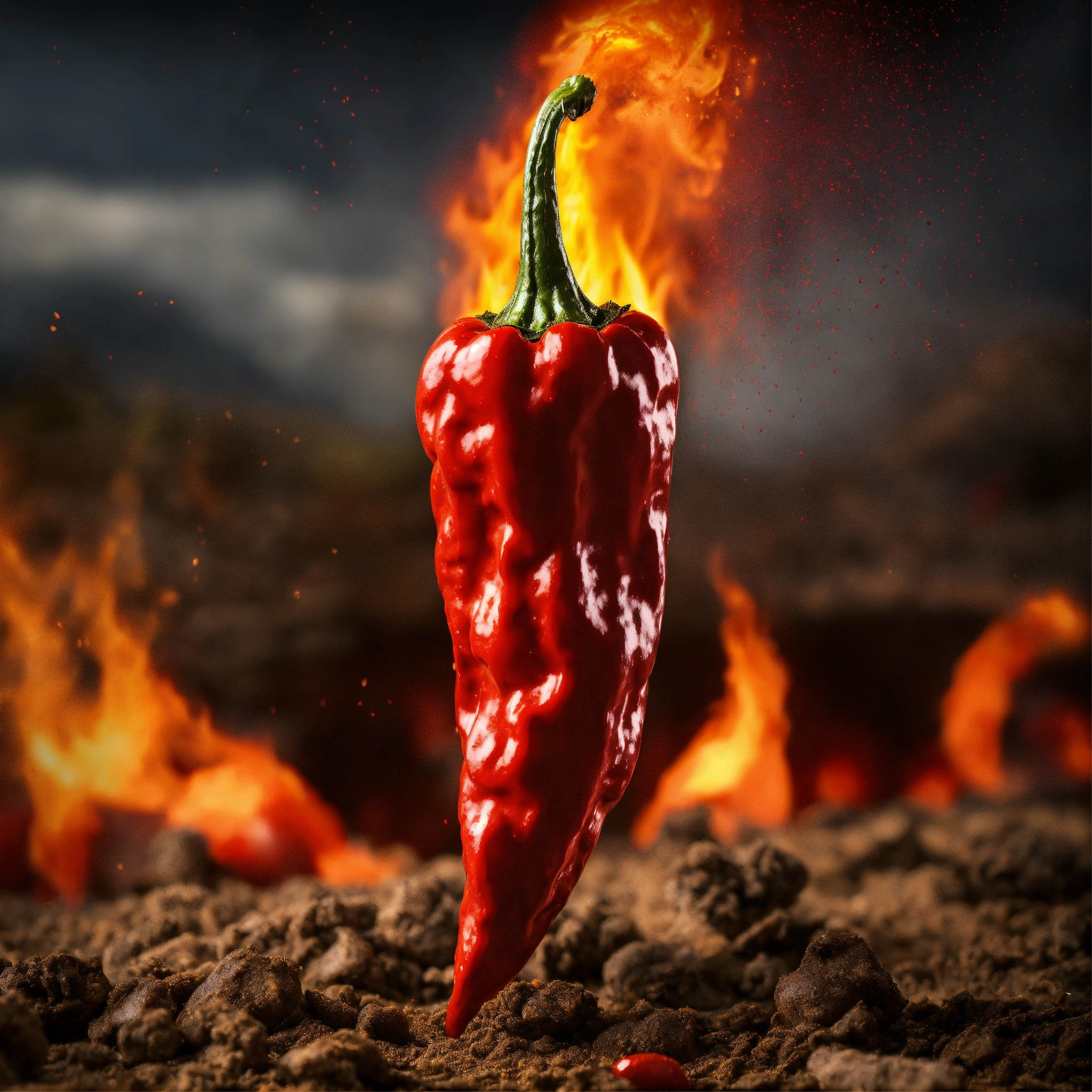 Lexica The fiery apocalypse hot chili Pepper The Pain 1500000