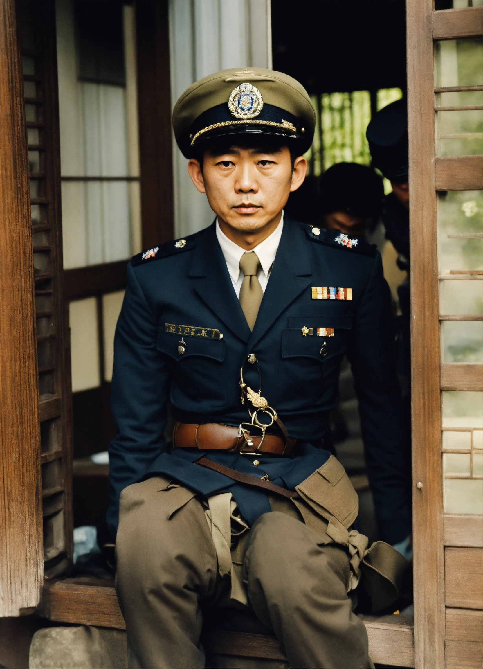 Lexica - Japanese police during the Pacific War crack down on non-citizens.