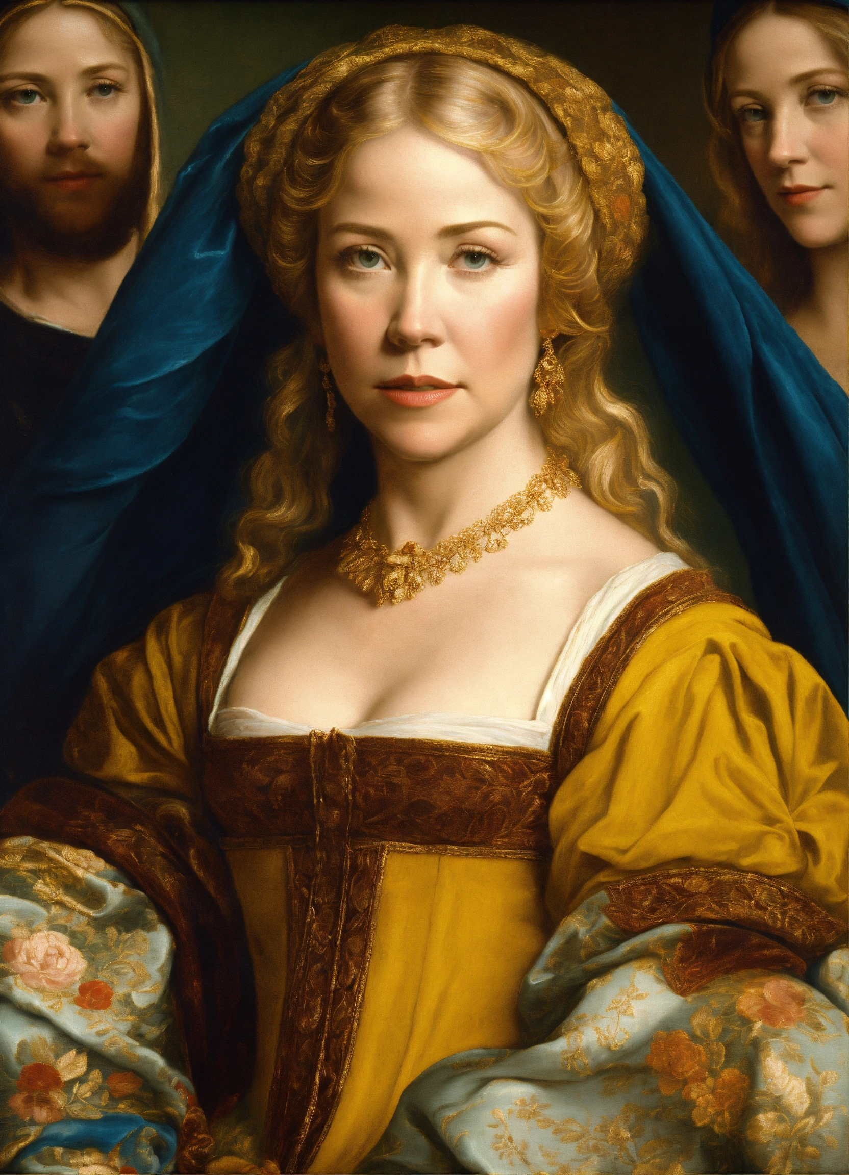 Lexica - Renaissance painting of Christina Applegate