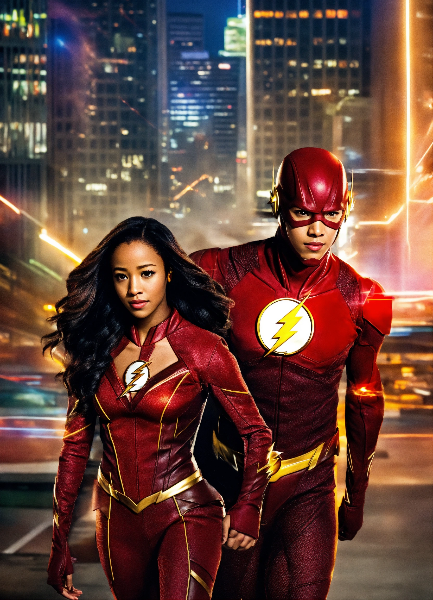 Lexica The Flash And Iris West Allen