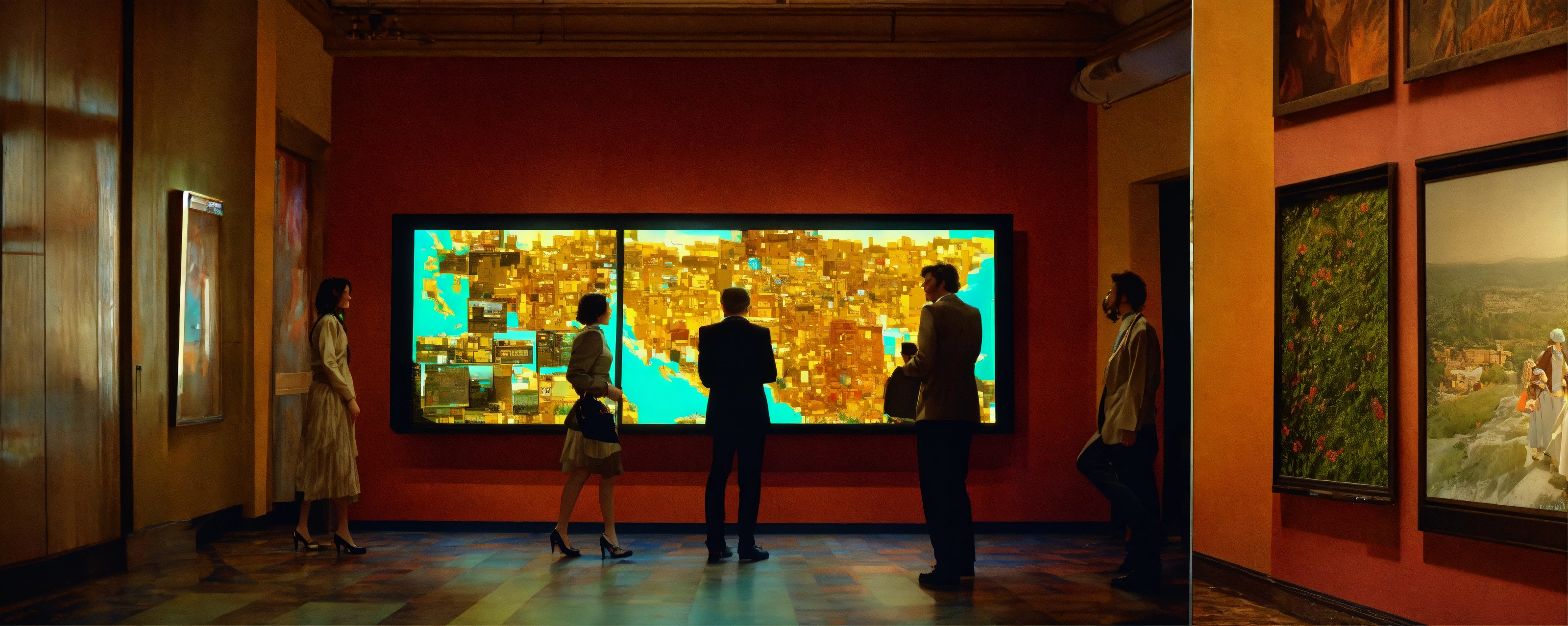 Lexica - Retro Highly detailed, hiper realistic data visualization ...