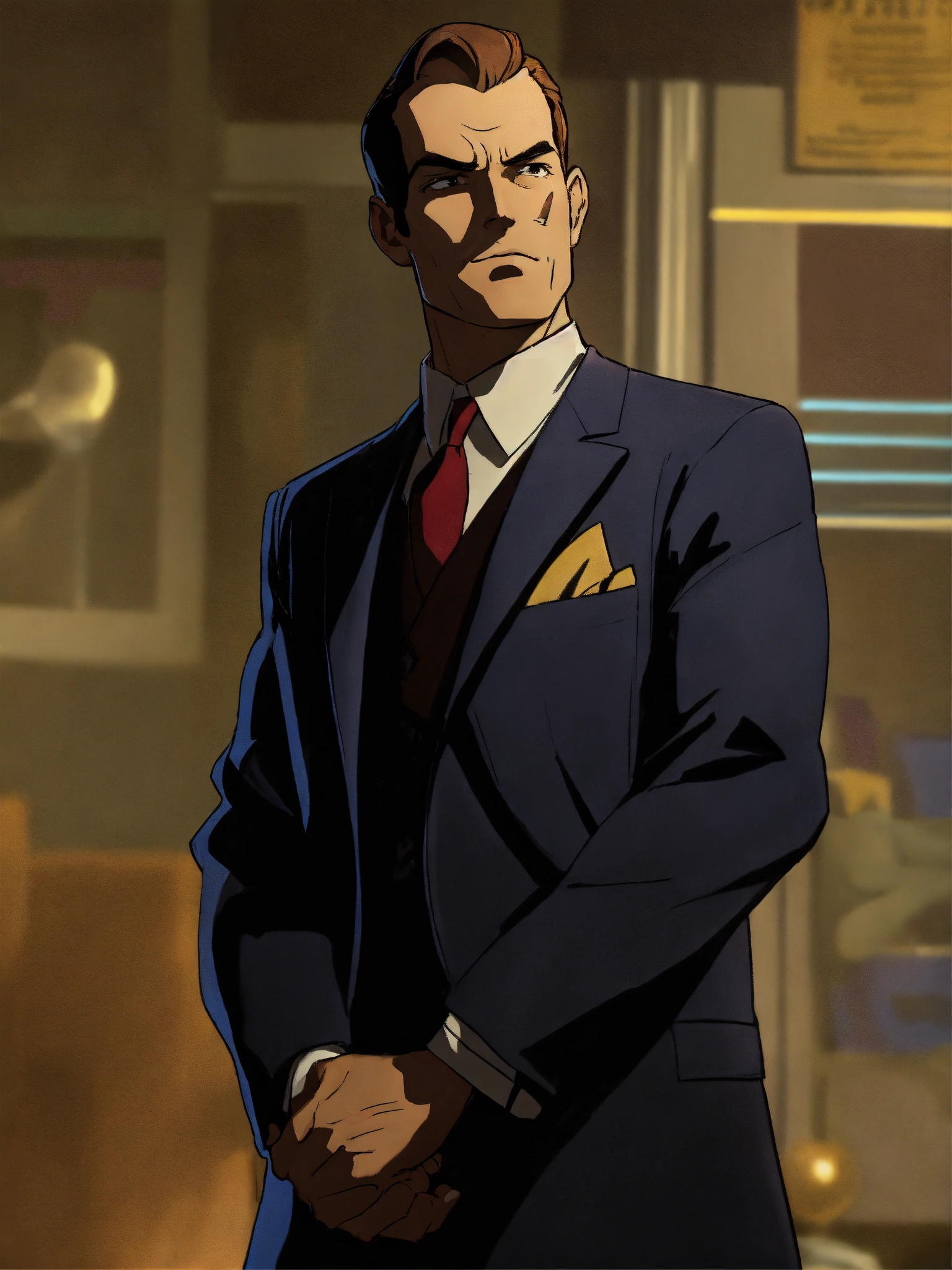 Lexica - Marvel animated in action edwin jarvis
