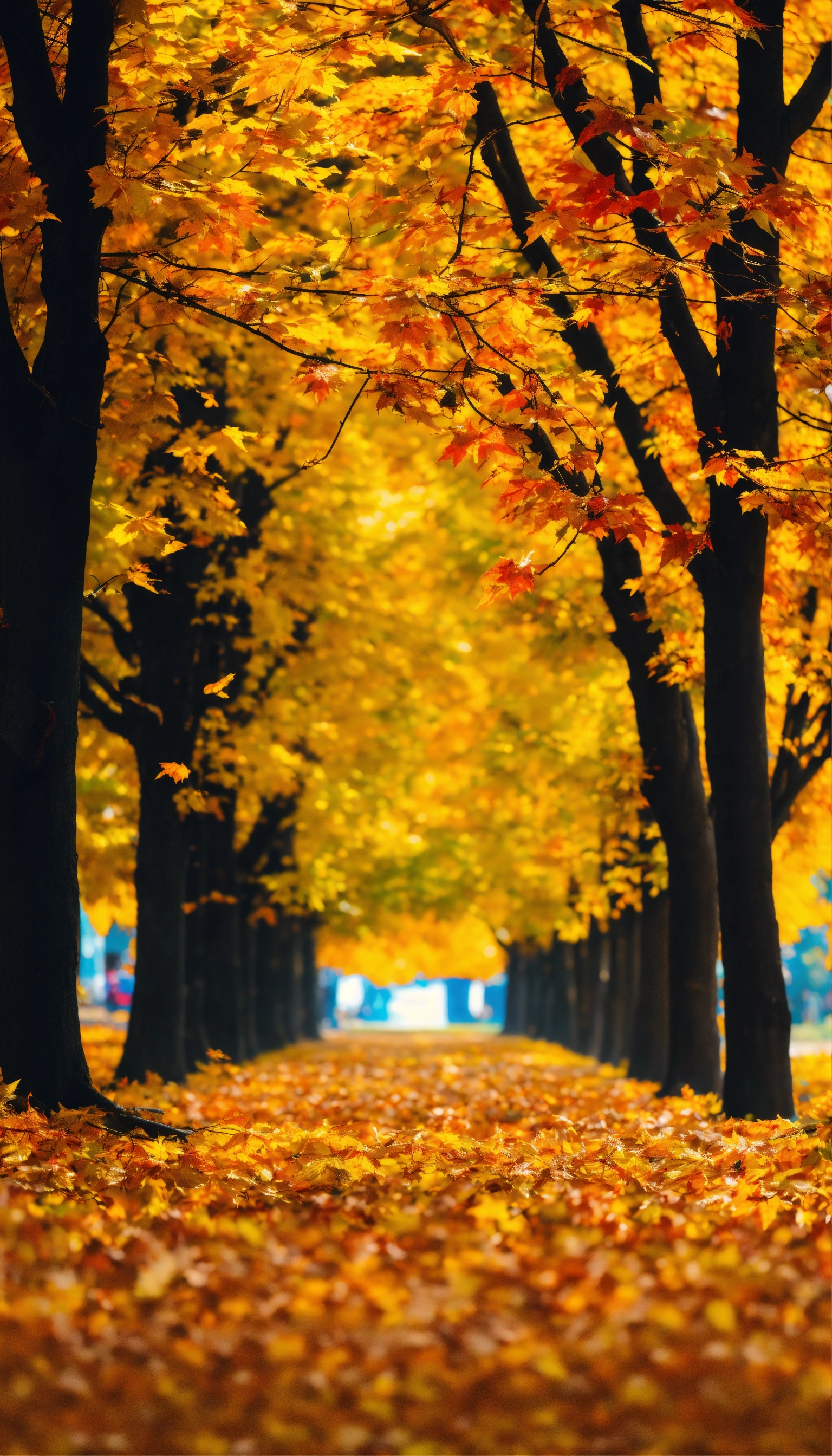 Lexica - Fall images, highly detailed, 8k, --chaos 60, colourfull ...