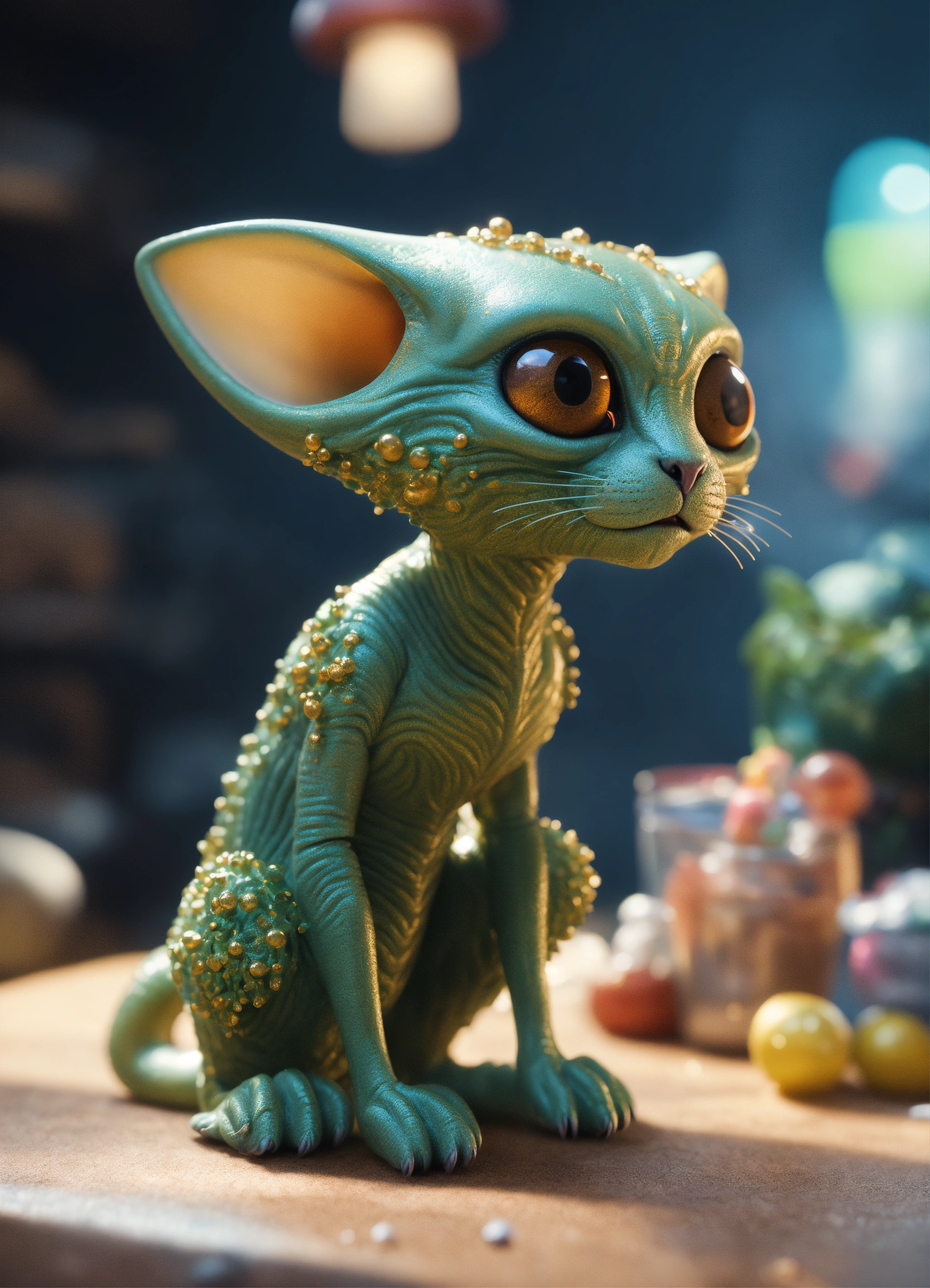 Lexica - Many friendly alien race individuals. fantasy, sharp focus ...
