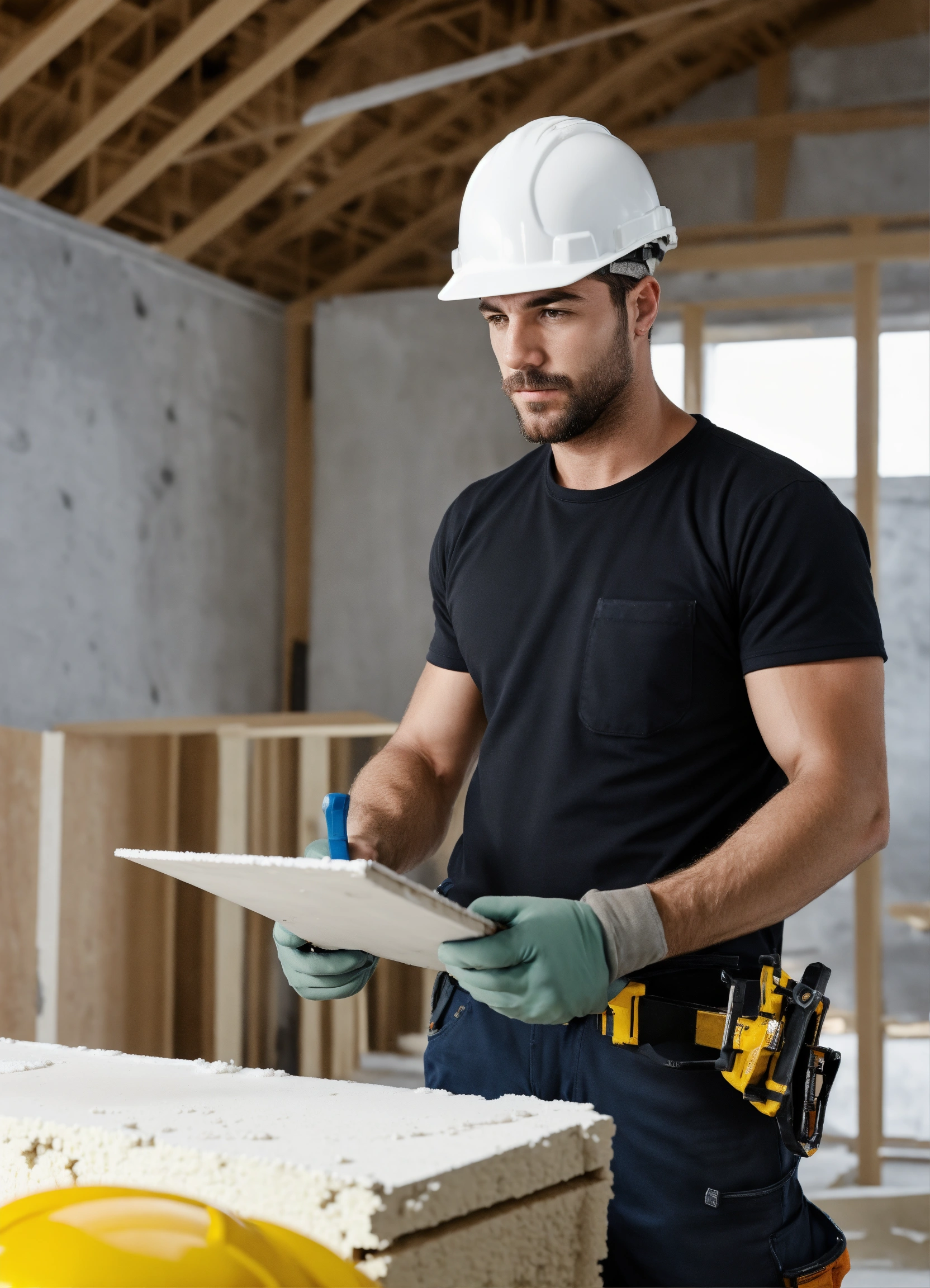 Lexica - Please create a realistic imagem of a European man working in ...