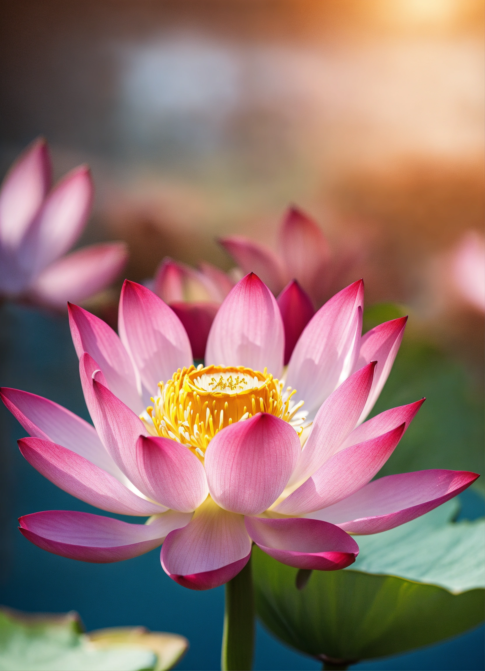 Lexica Lotus Flower With Primary School Background