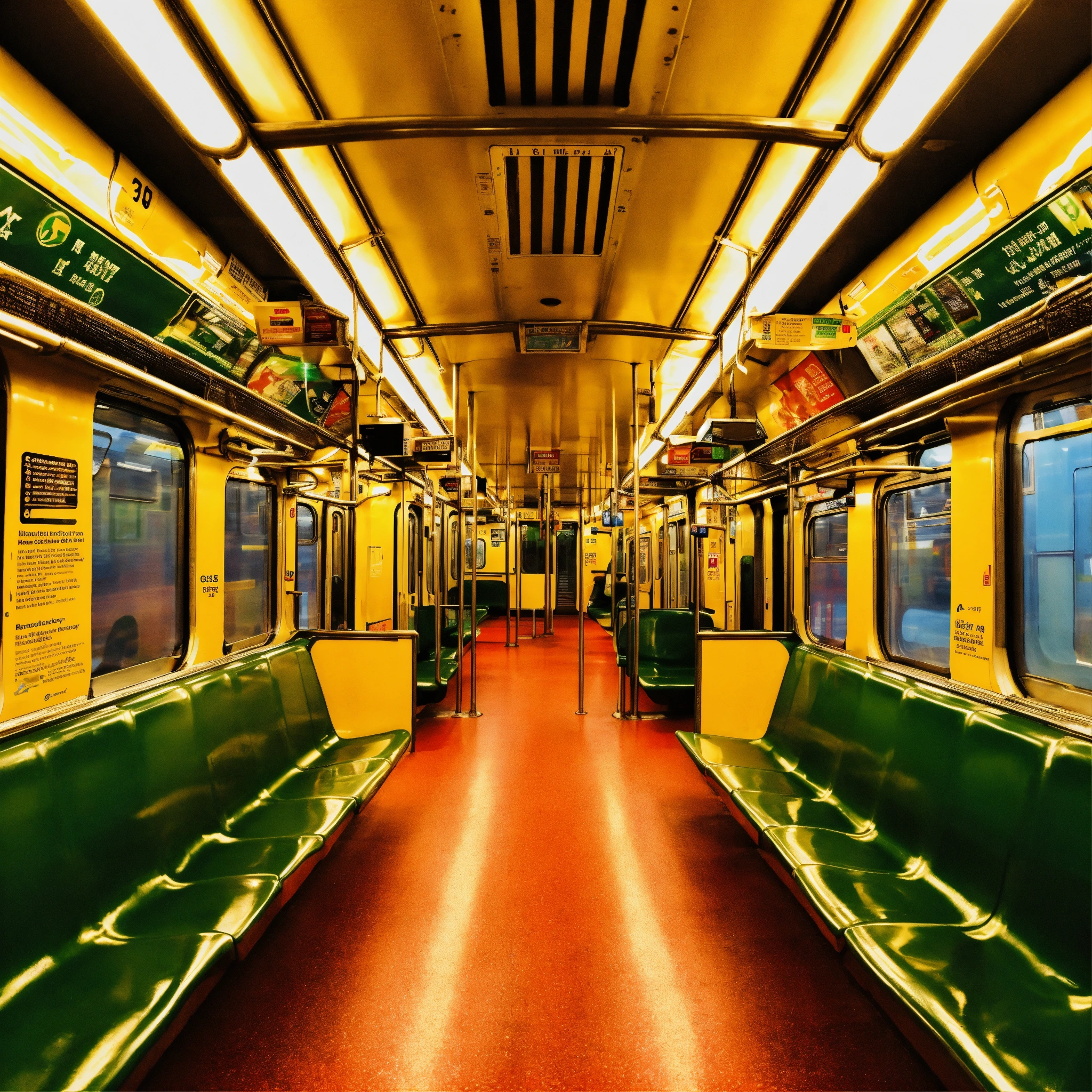 Lexica - Inside of a subway train