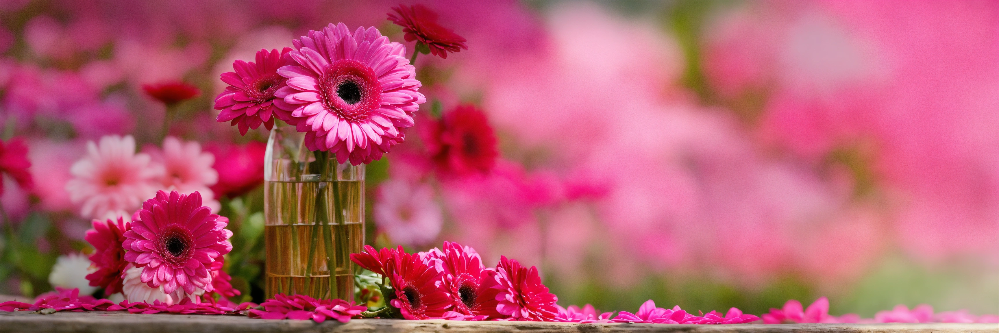 Lexica Rosen, Pink, Rosa, Bild von Bochum, Strichgrafik, Blumen