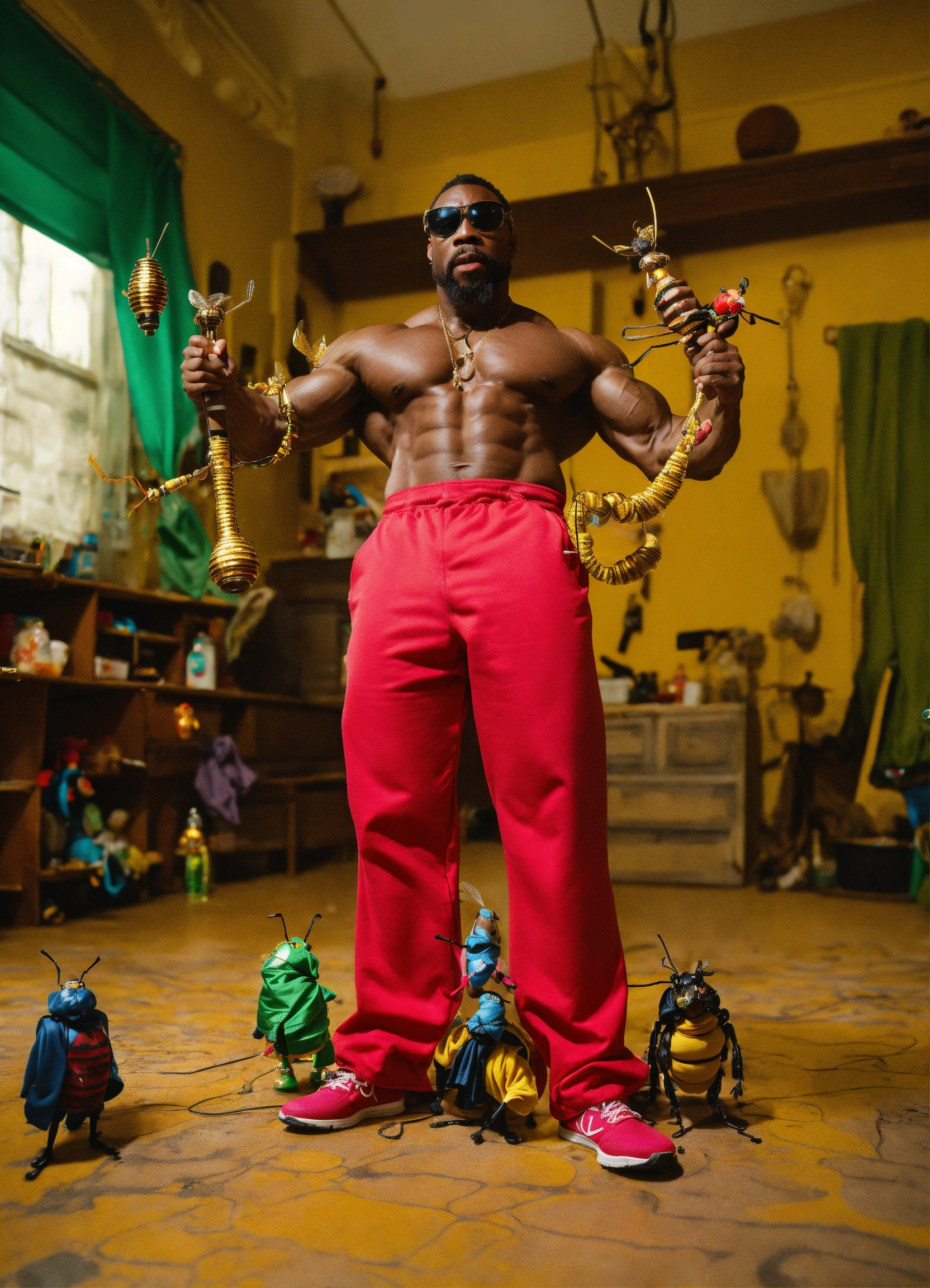 Lexica - 1 inch Bug size Shrunk tiny shrinking micro Rapper fairy toy ...